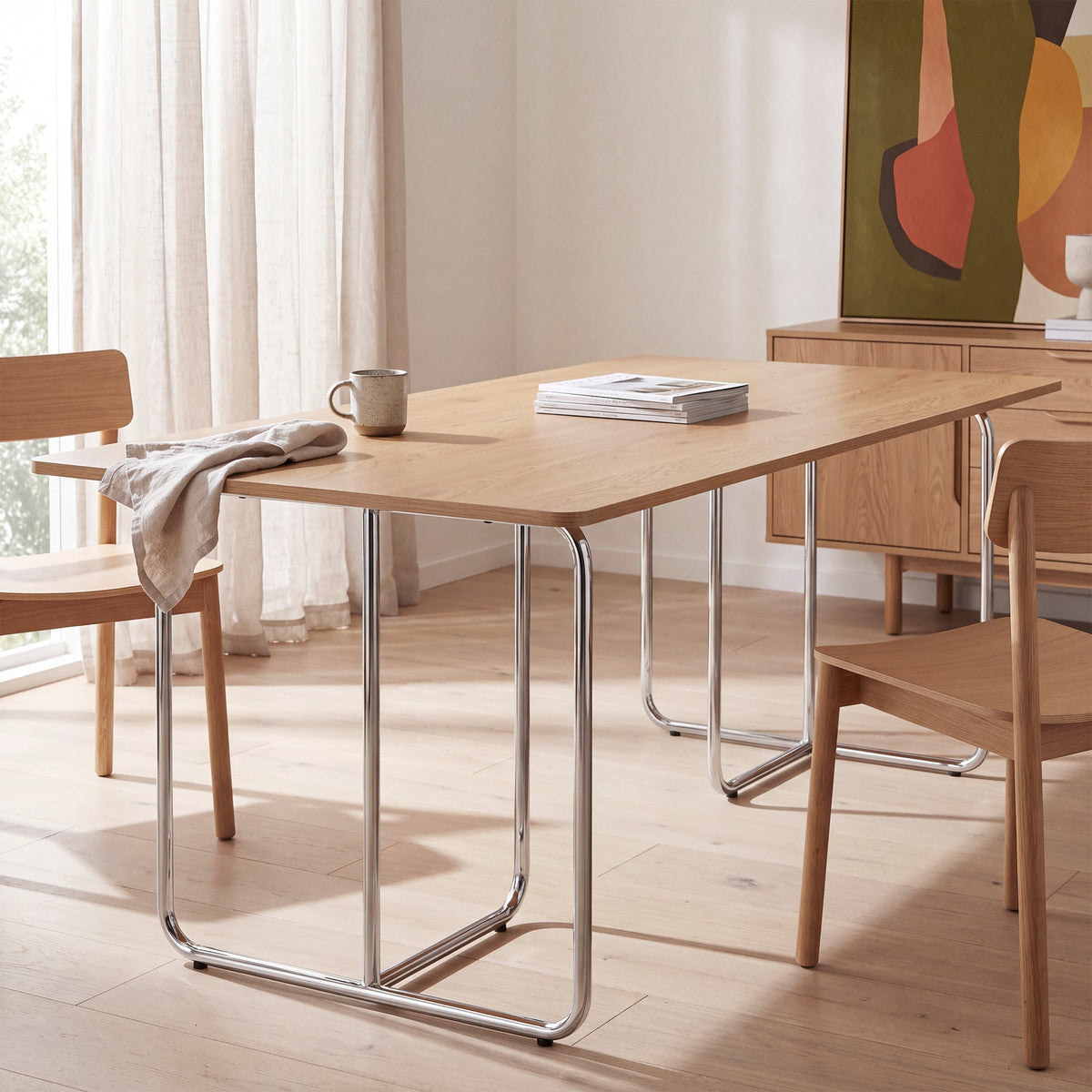 Mara 180cm Dining Table Oak