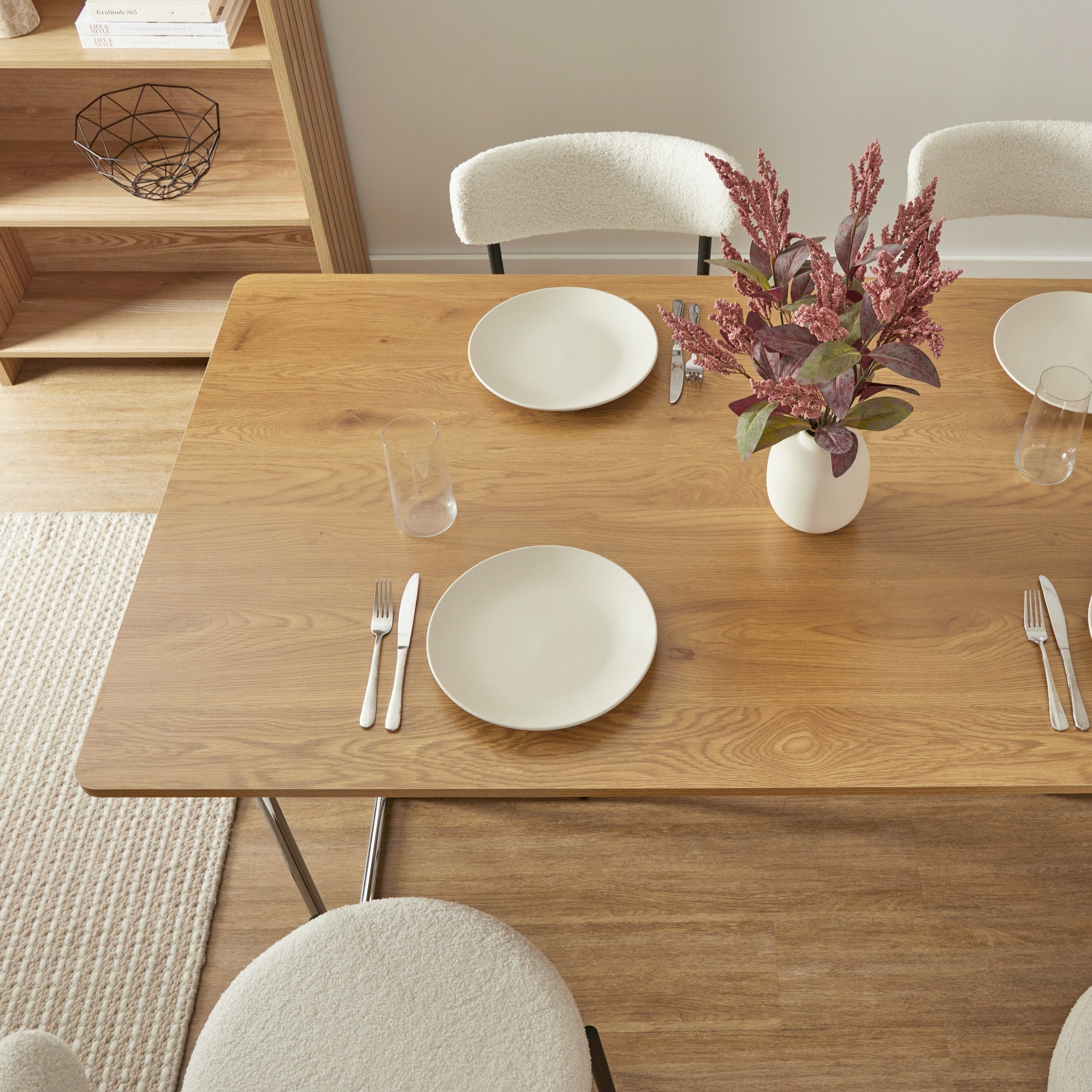 Mara 180cm Dining Table Oak