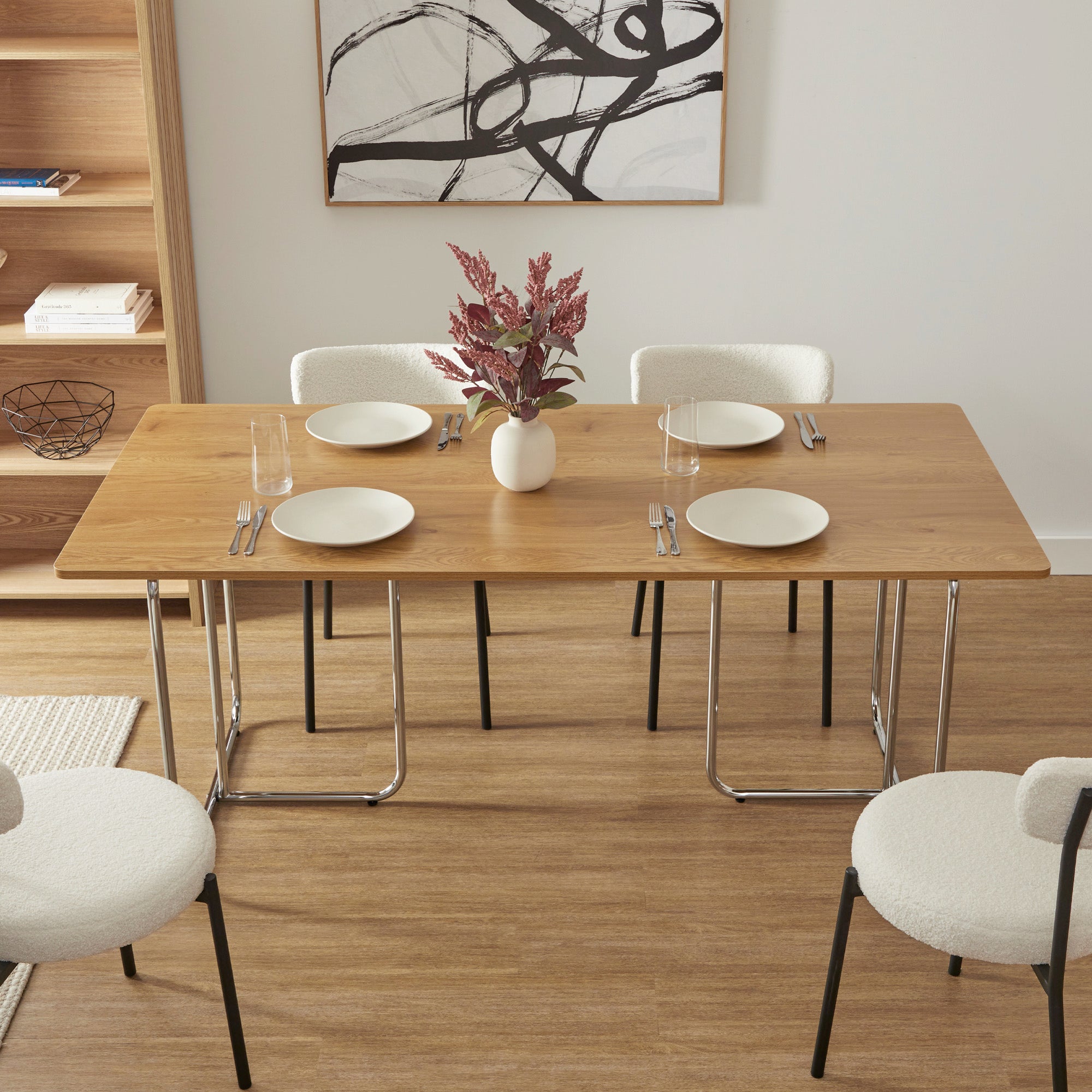 Mara 180cm Dining Table Oak