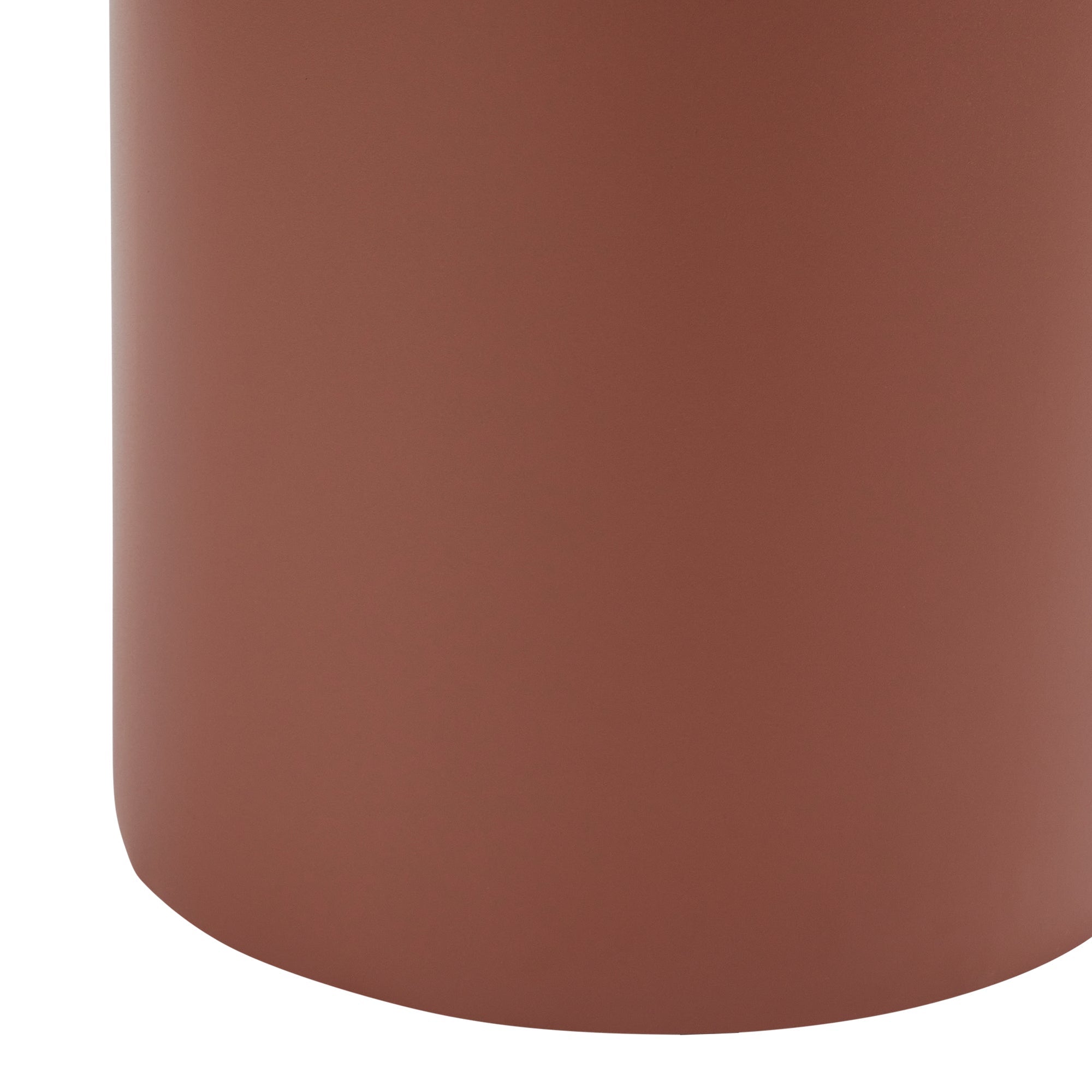 Maison Metal Round Side Table Mocha