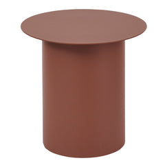 Maison Metal Round Side Table Mocha