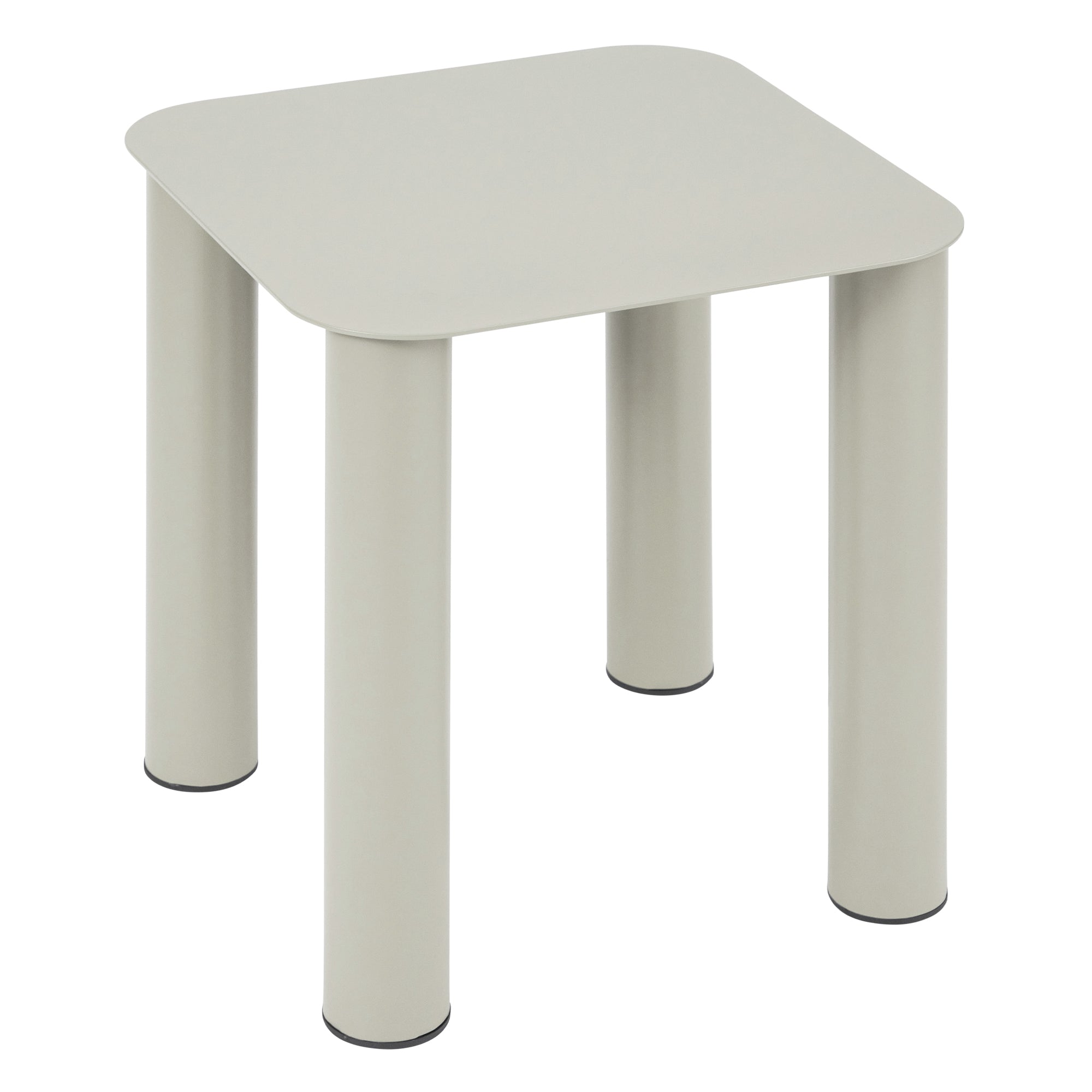 Maison Metal Square Side Table Birch