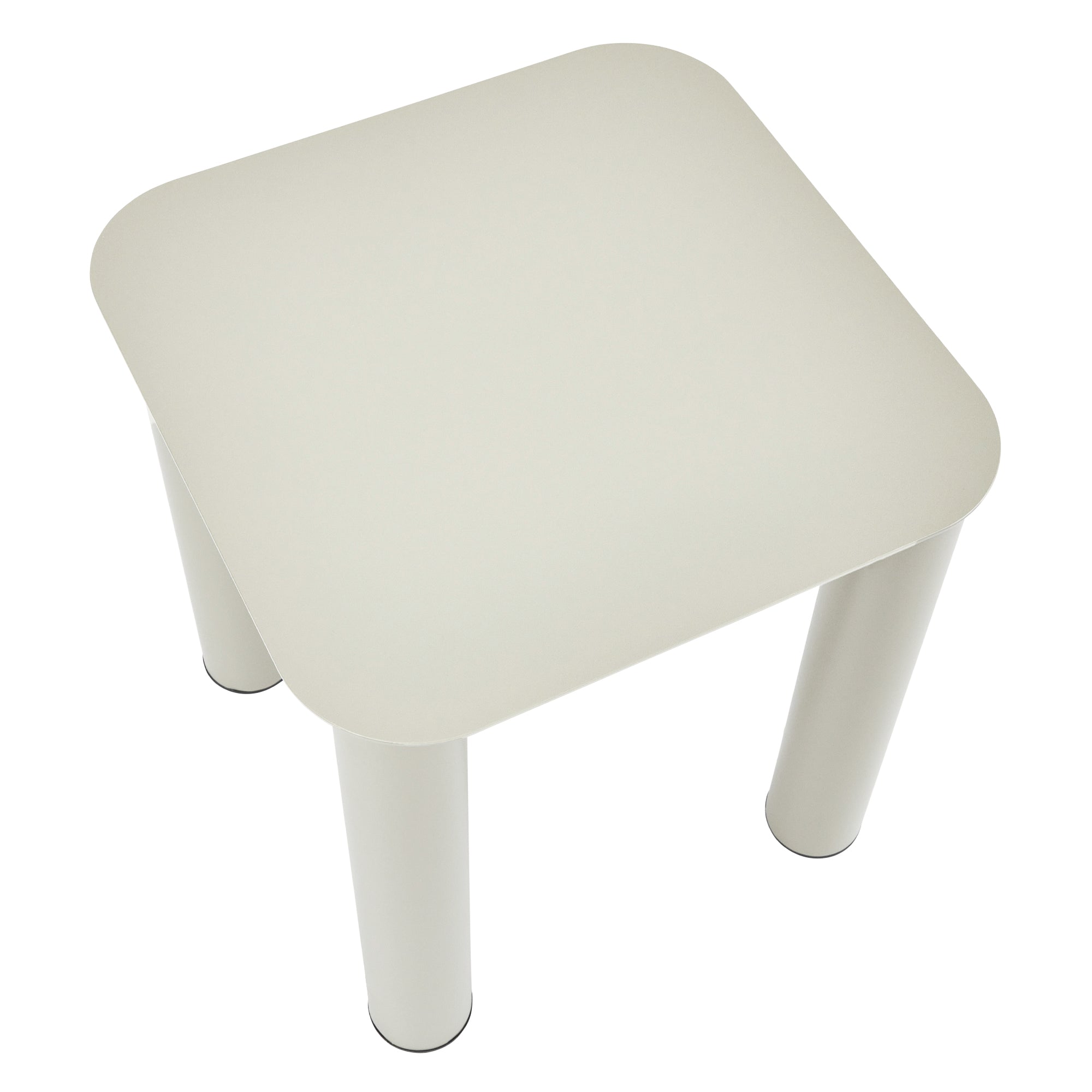 Maison Metal Square Side Table Birch