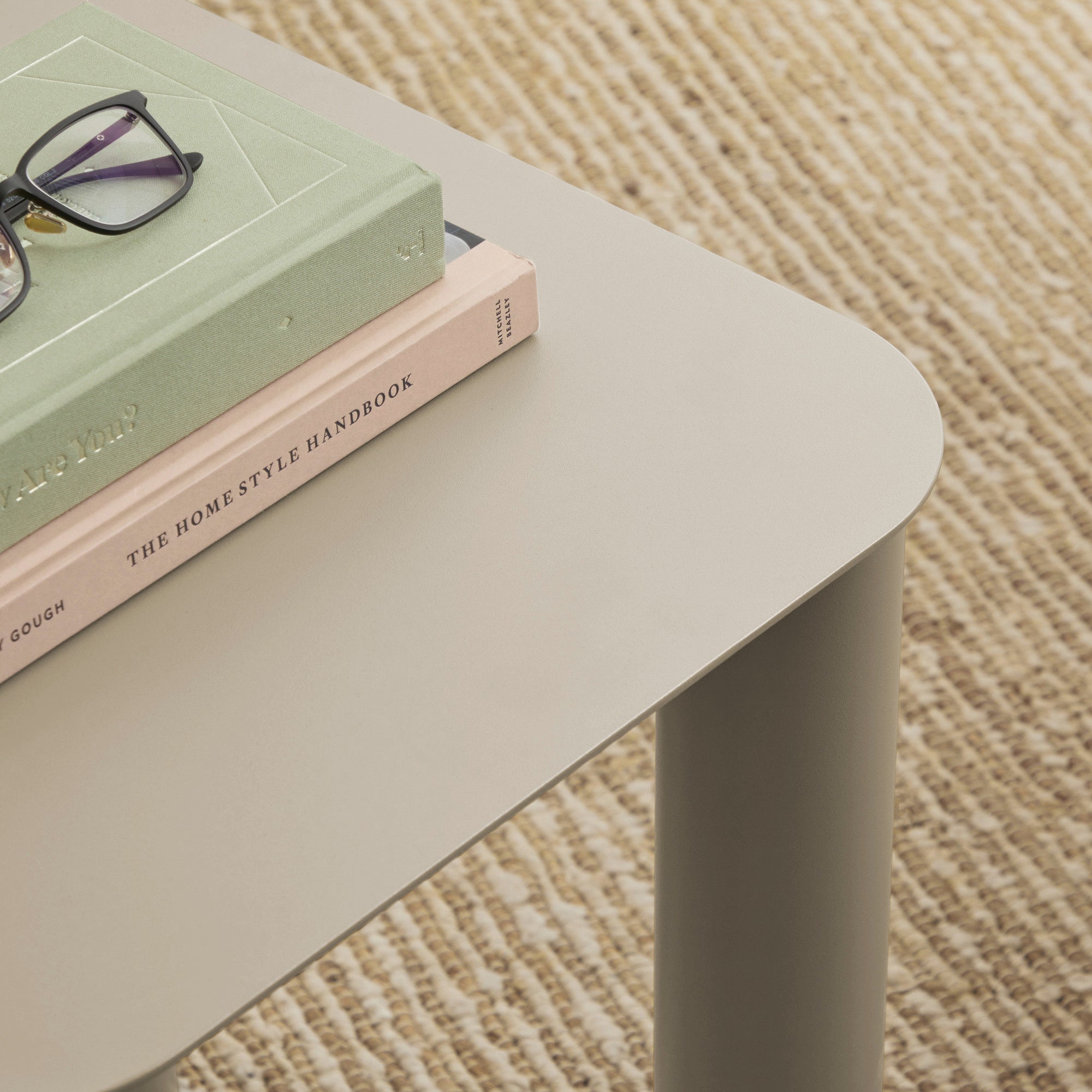 Maison Metal Square Side Table Birch