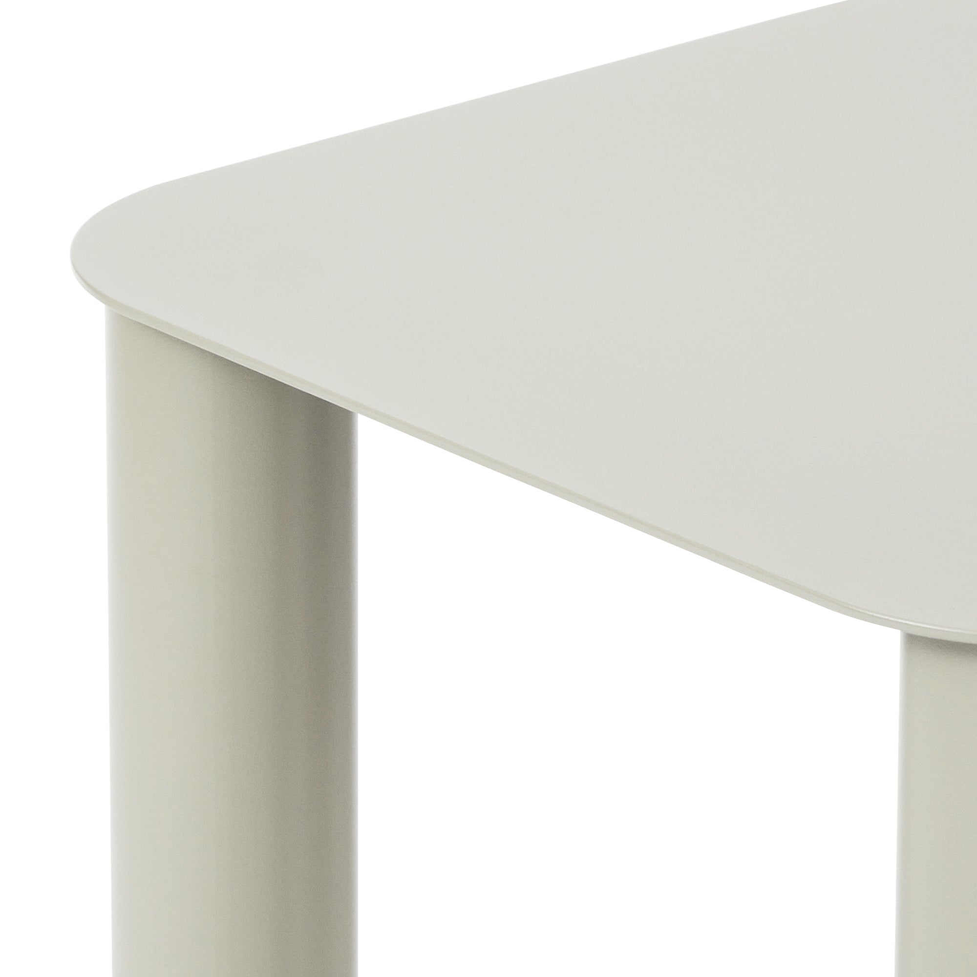 Maison Metal Square Side Table Birch
