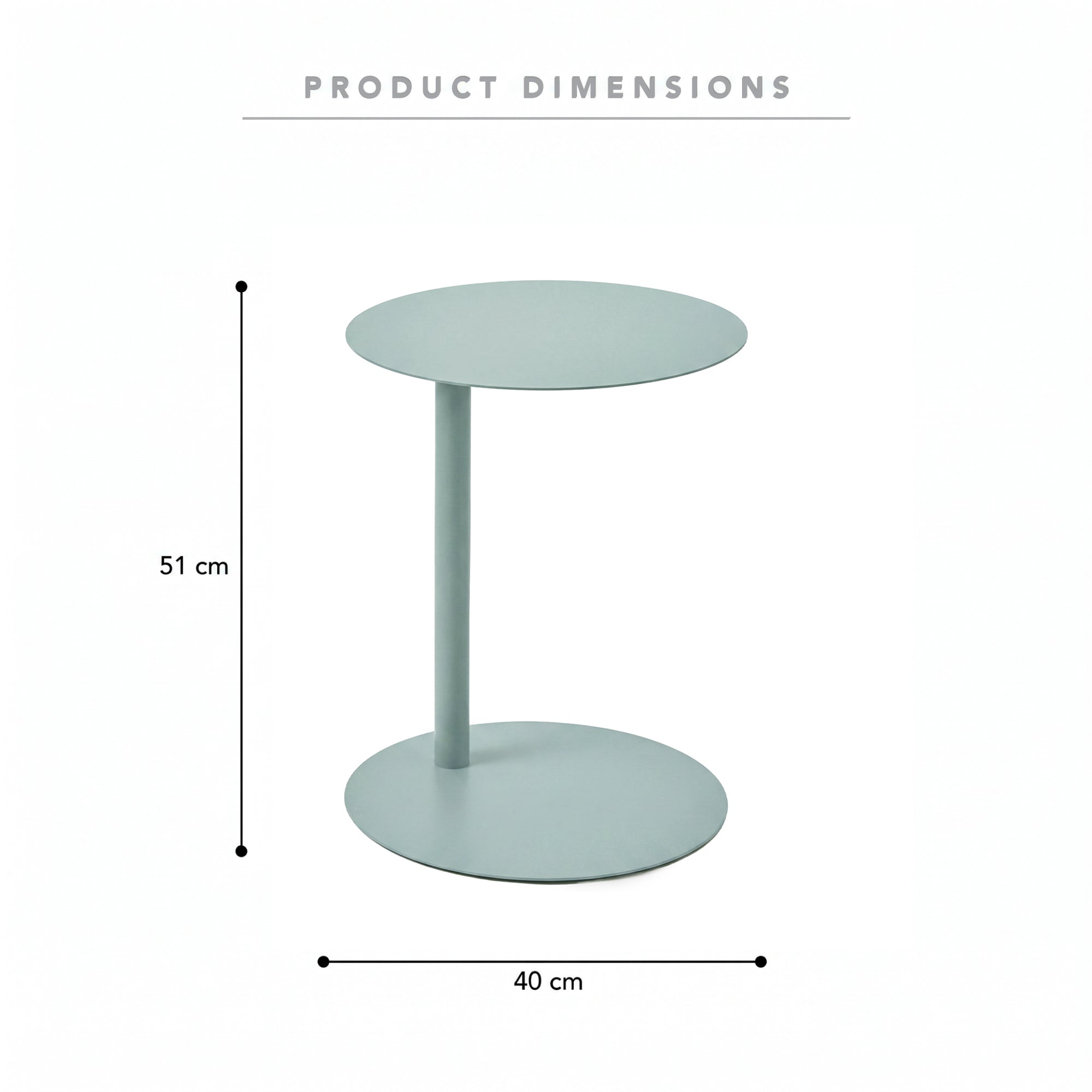 Maison Side Table Blue