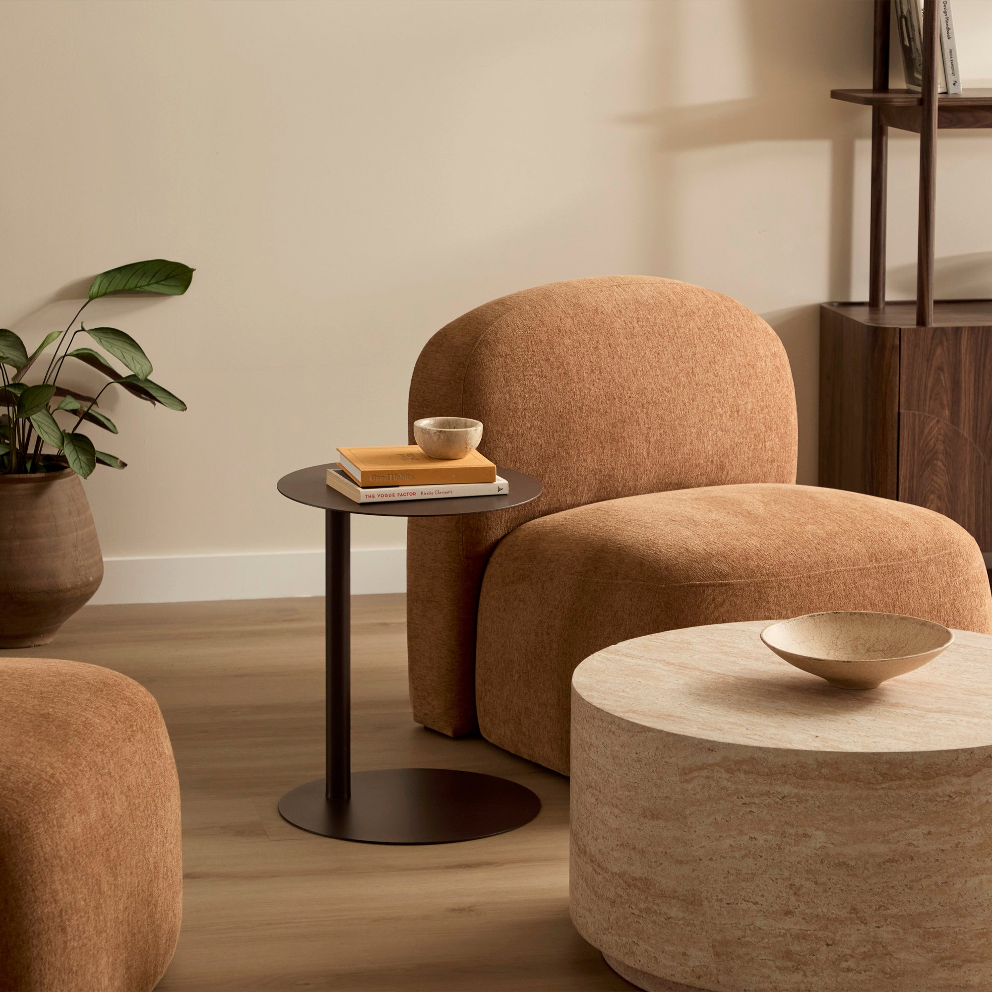 Maison Side Table Brown