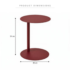Maison Side Table Red