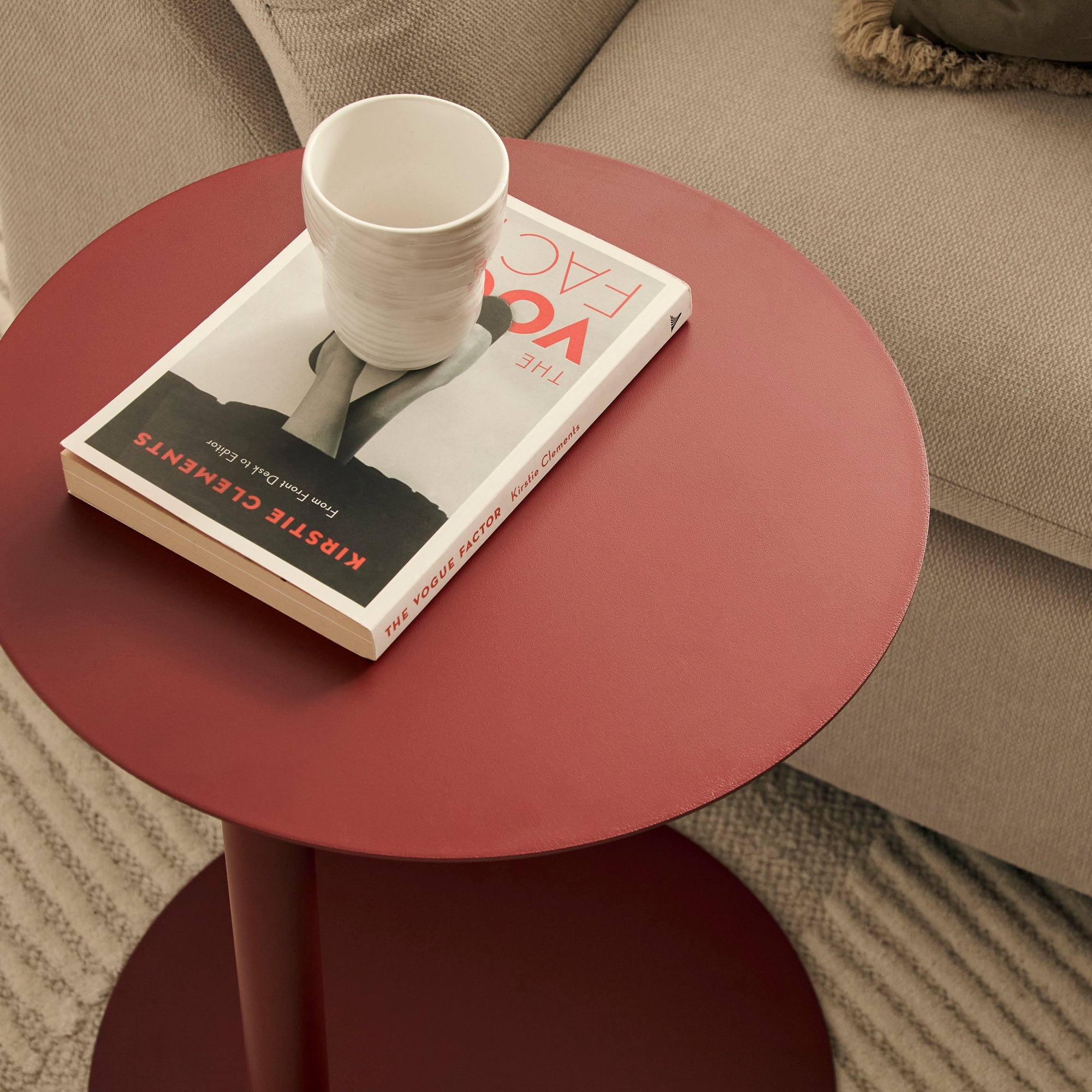 Maison Side Table Red