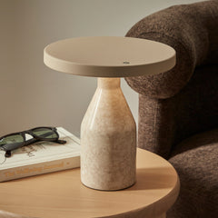 Oliver LED Table Lamp Beige (Set of 2)