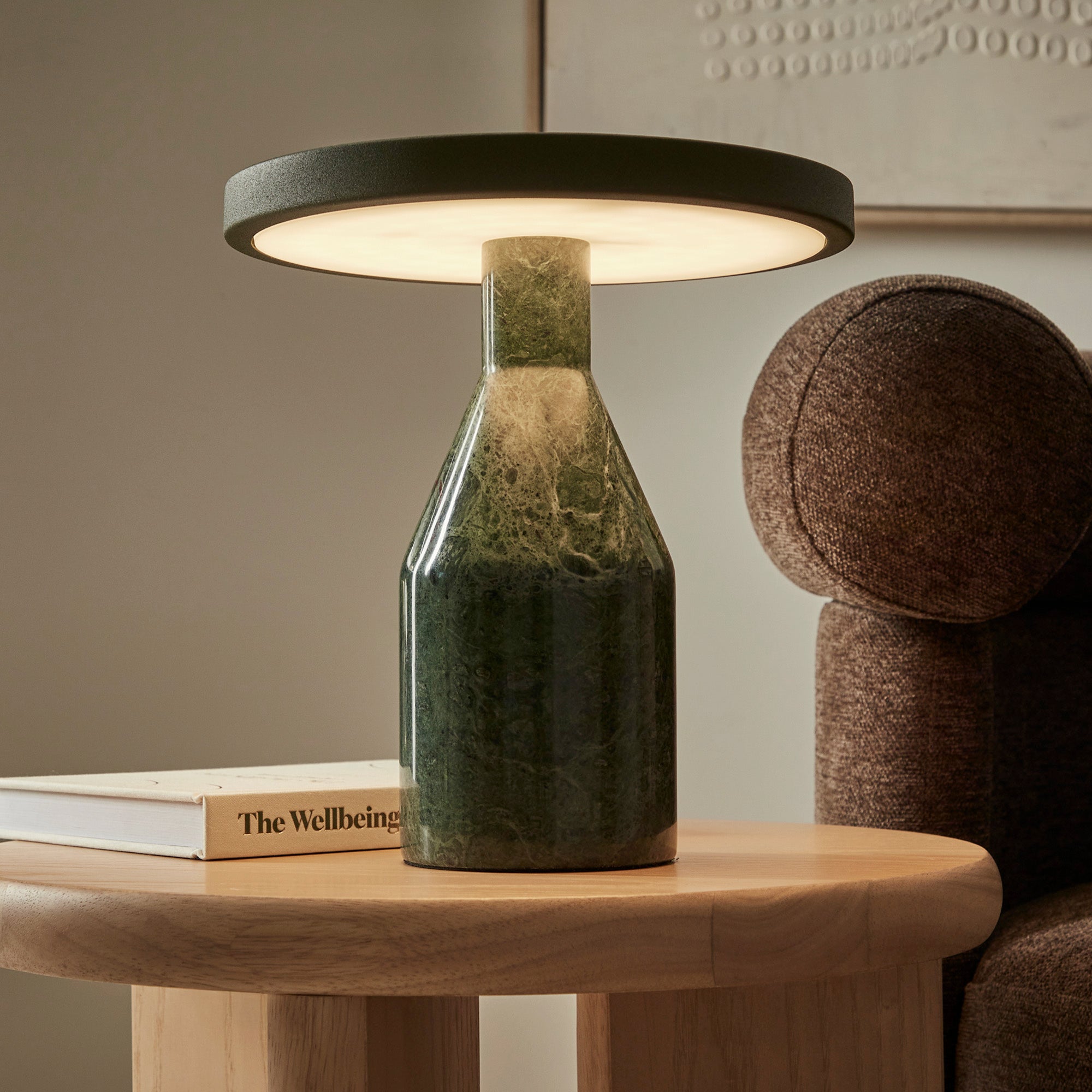 Oliver LED Table Lamp Olive