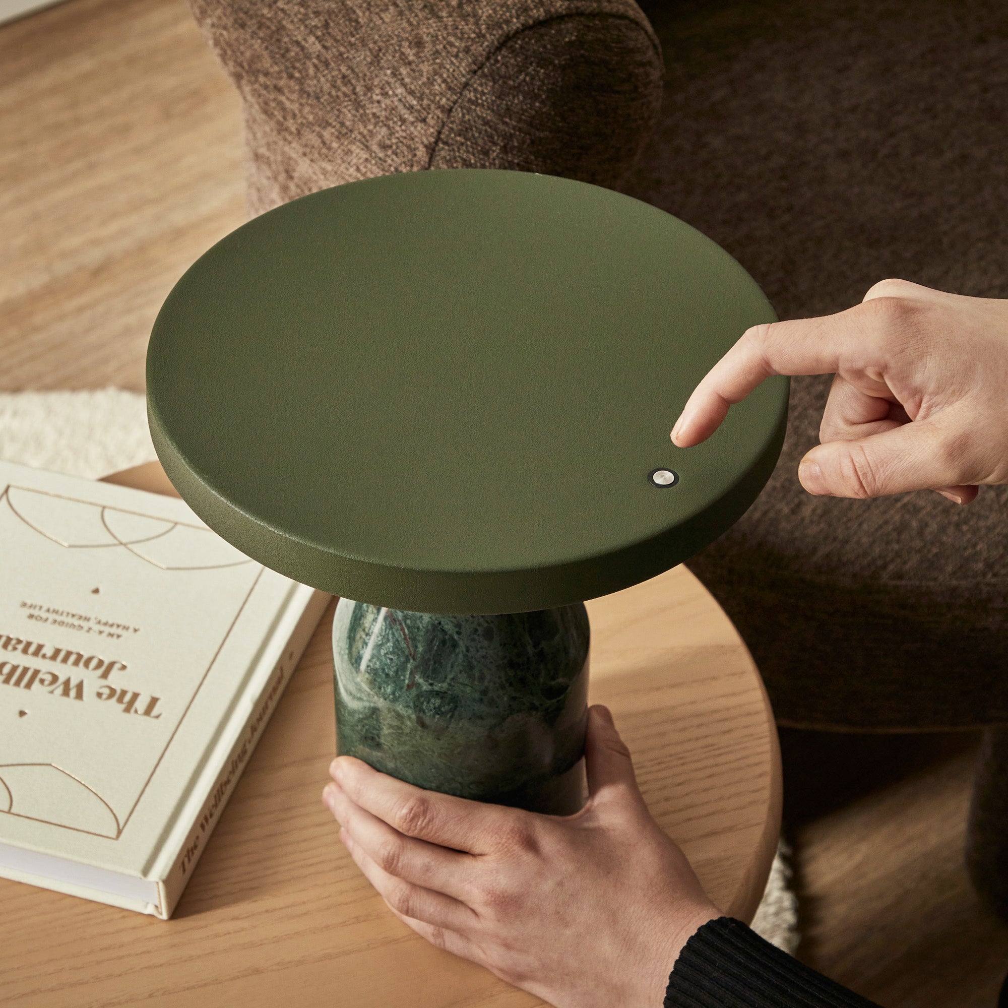 Oliver LED Table Lamp Olive