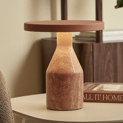Oliver LED Table Lamp Terracotta (Set of 2)