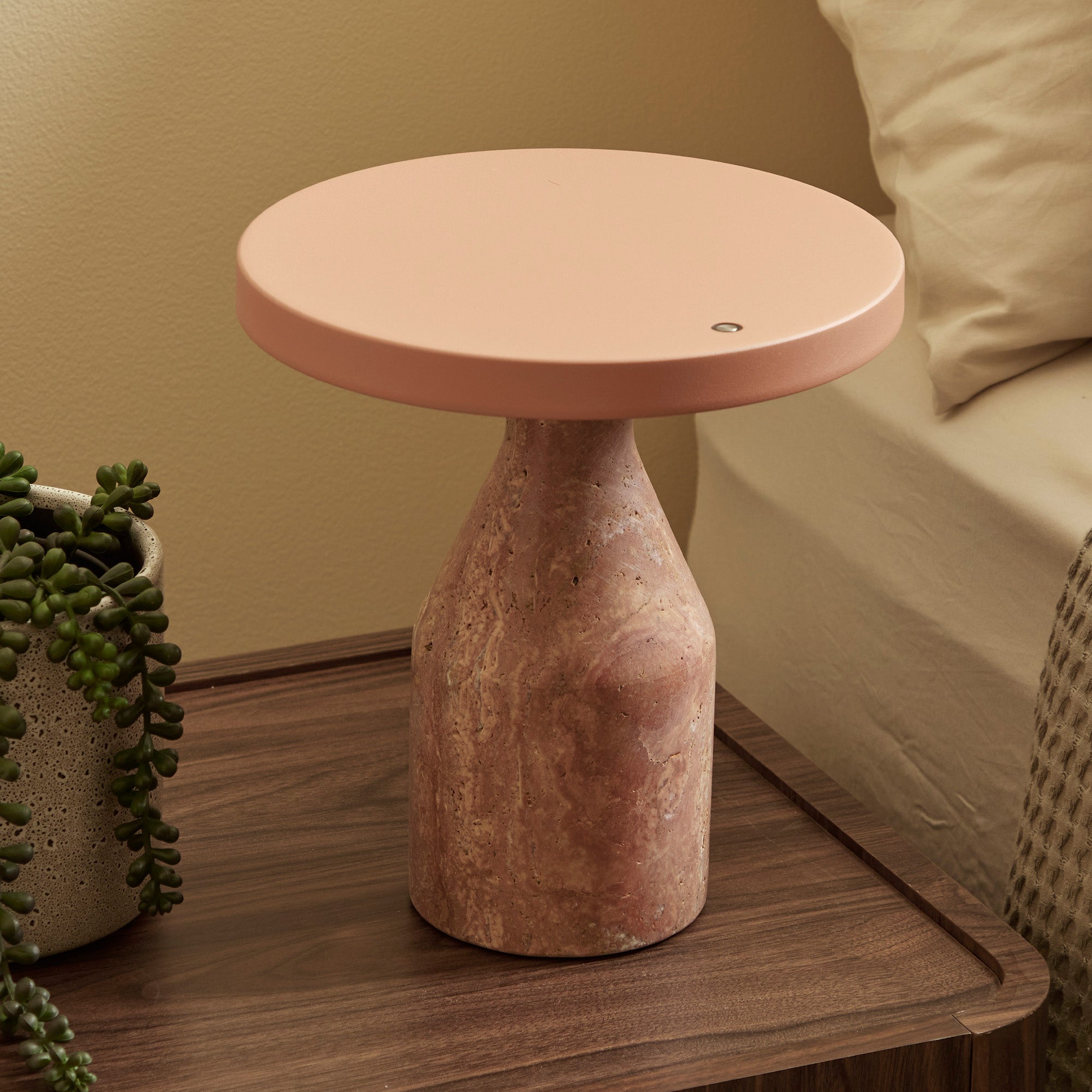 Oliver LED Table Lamp Terracotta (Set of 2)