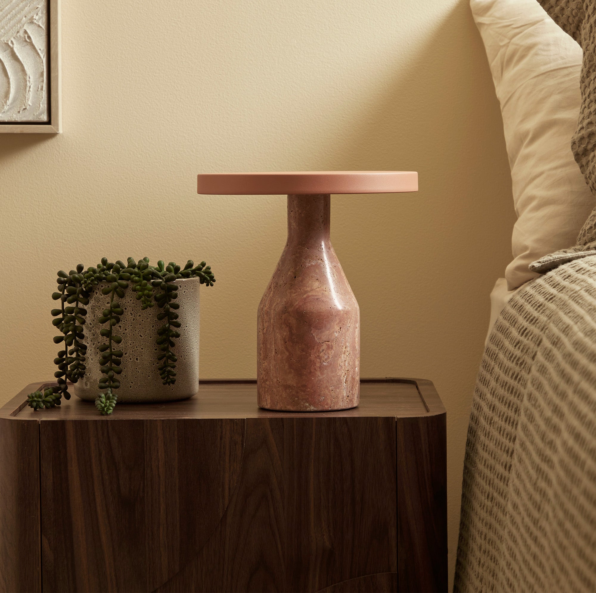 Oliver LED Table Lamp Terracotta (Set of 2)