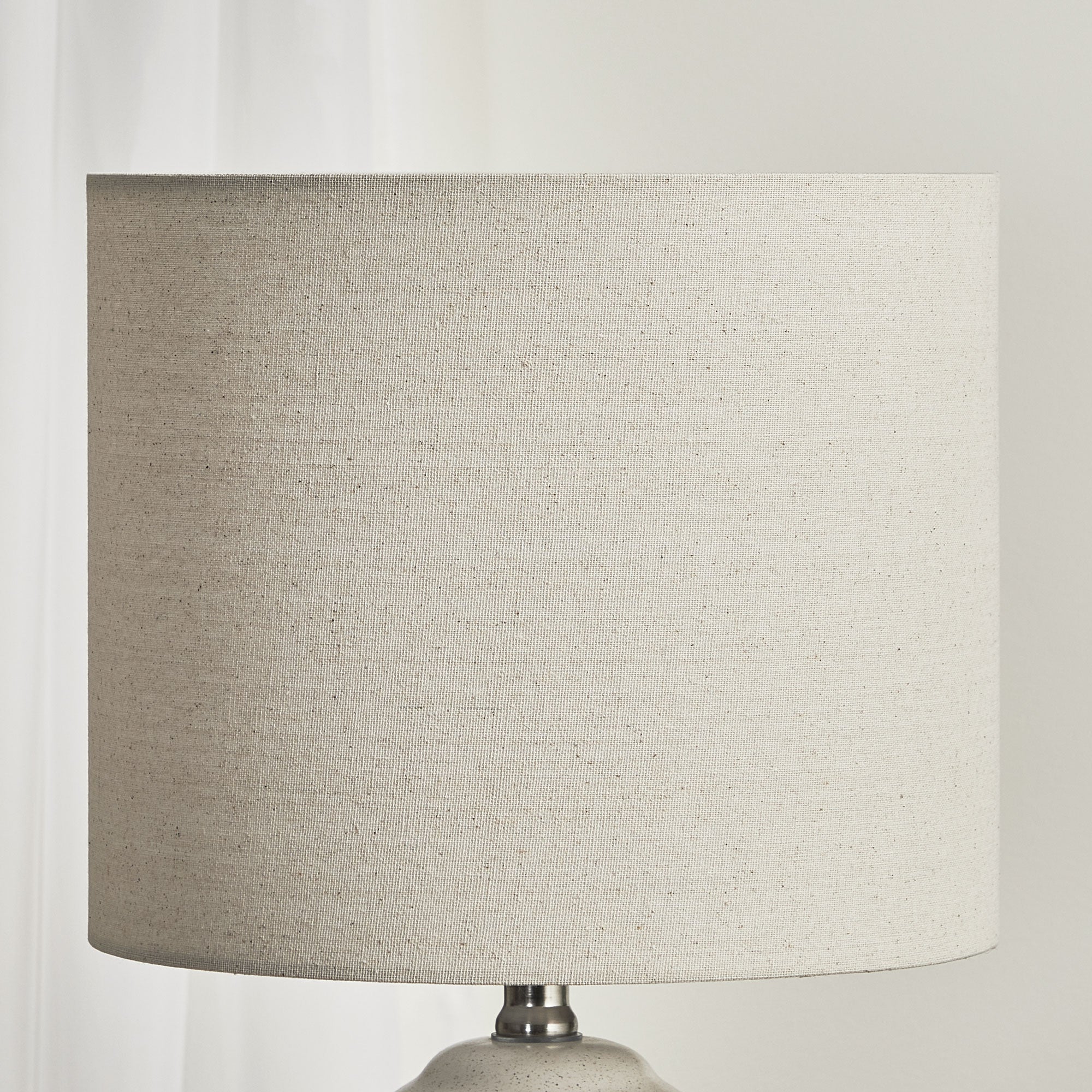 Clayton Modern Ceramic Table Lamp Cream