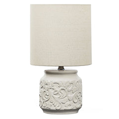 Florence Modern Ceramic Table Lamp White