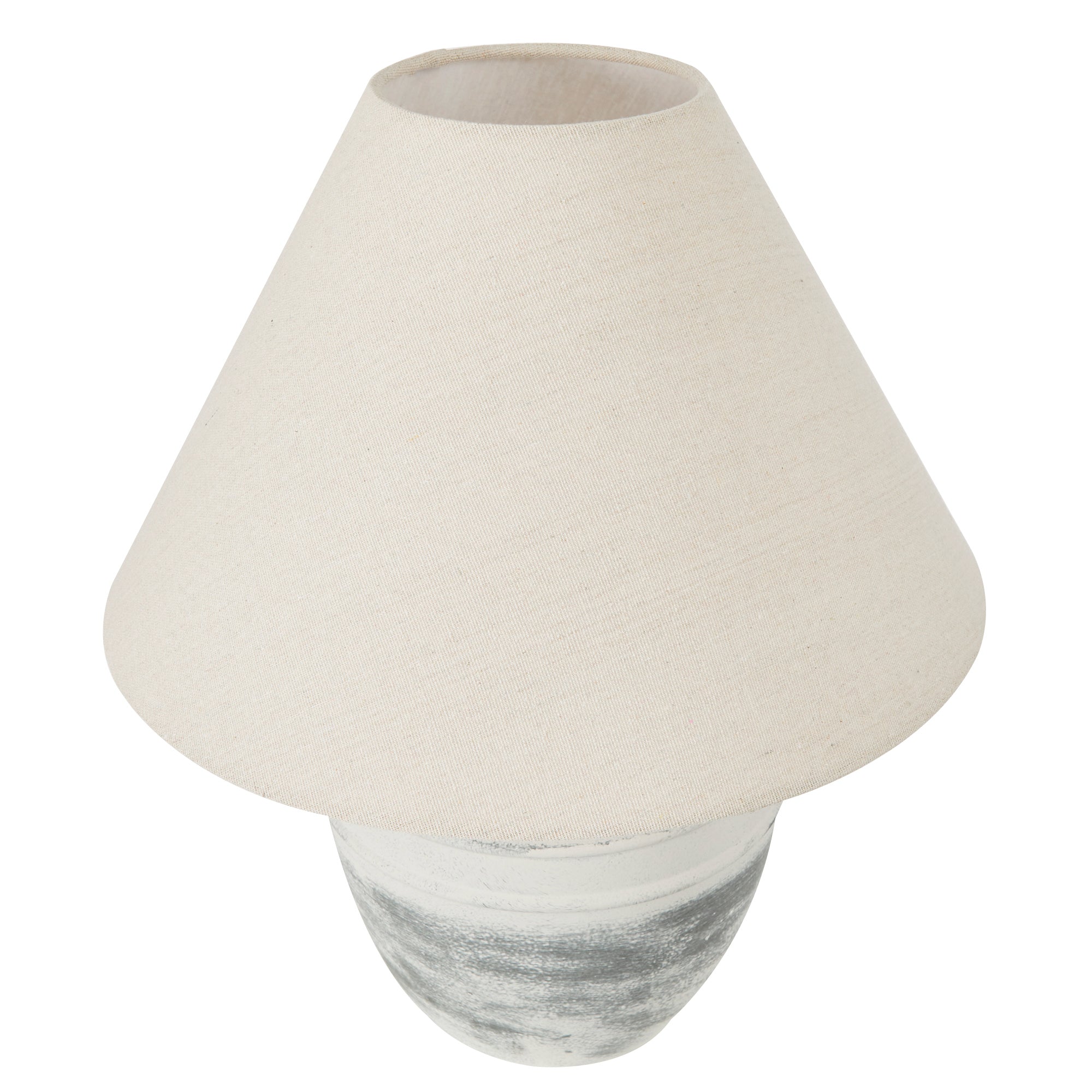Katara Rustic Terracotta Table Lamp Beige