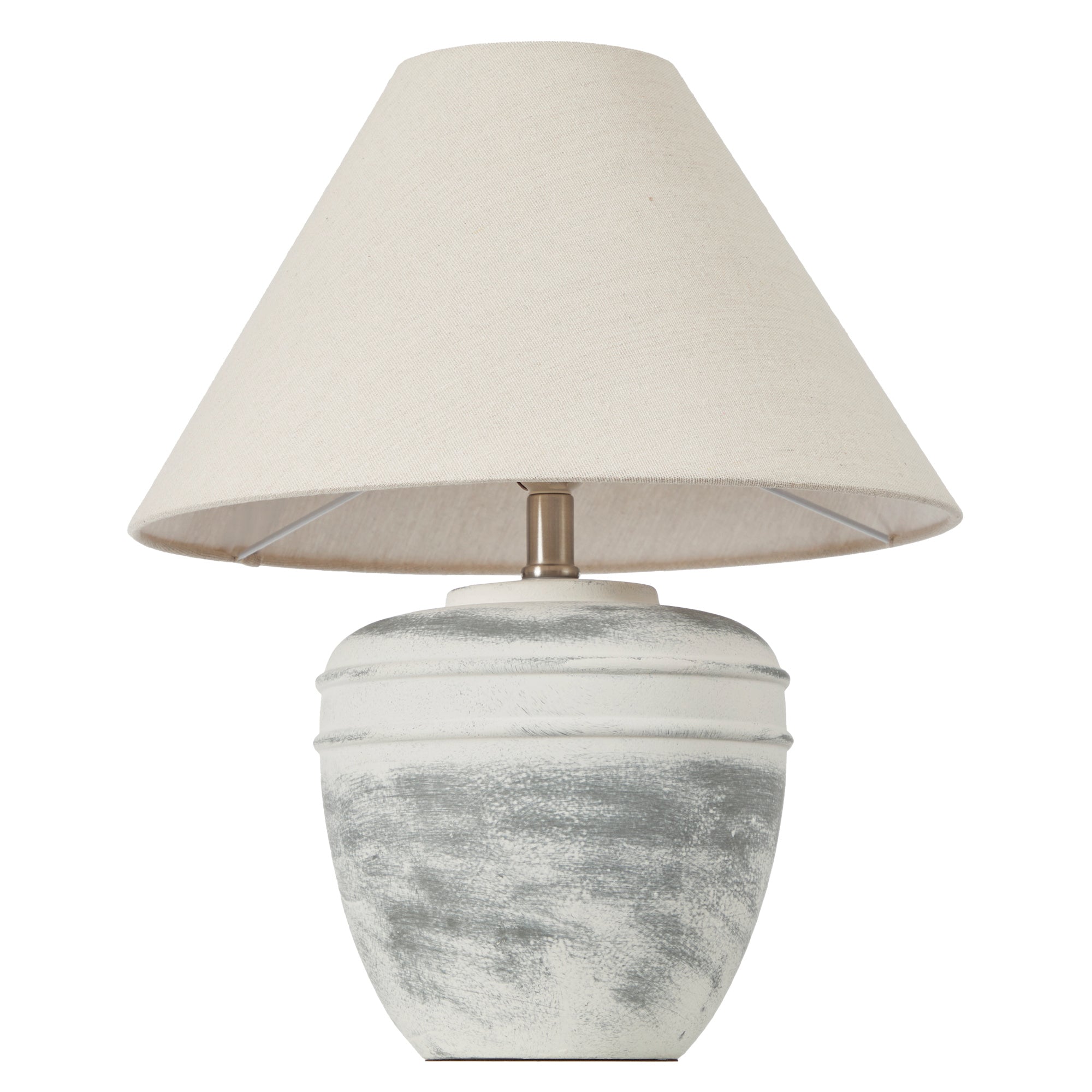 Katara Rustic Terracotta Table Lamp Beige
