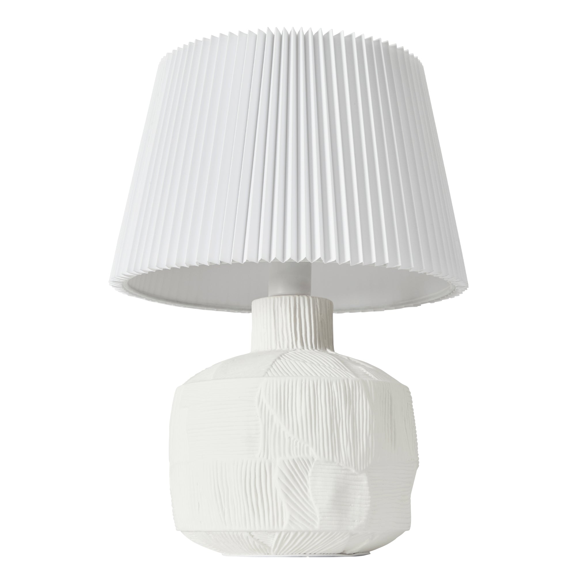 Cleo Table Lamp White (Set of 2)