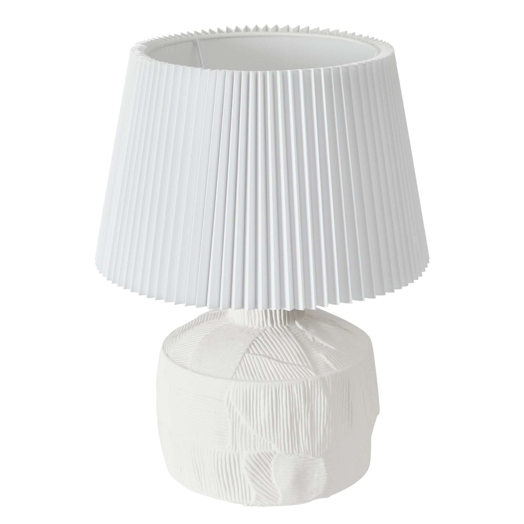 Cleo Table Lamp White (Set of 2)