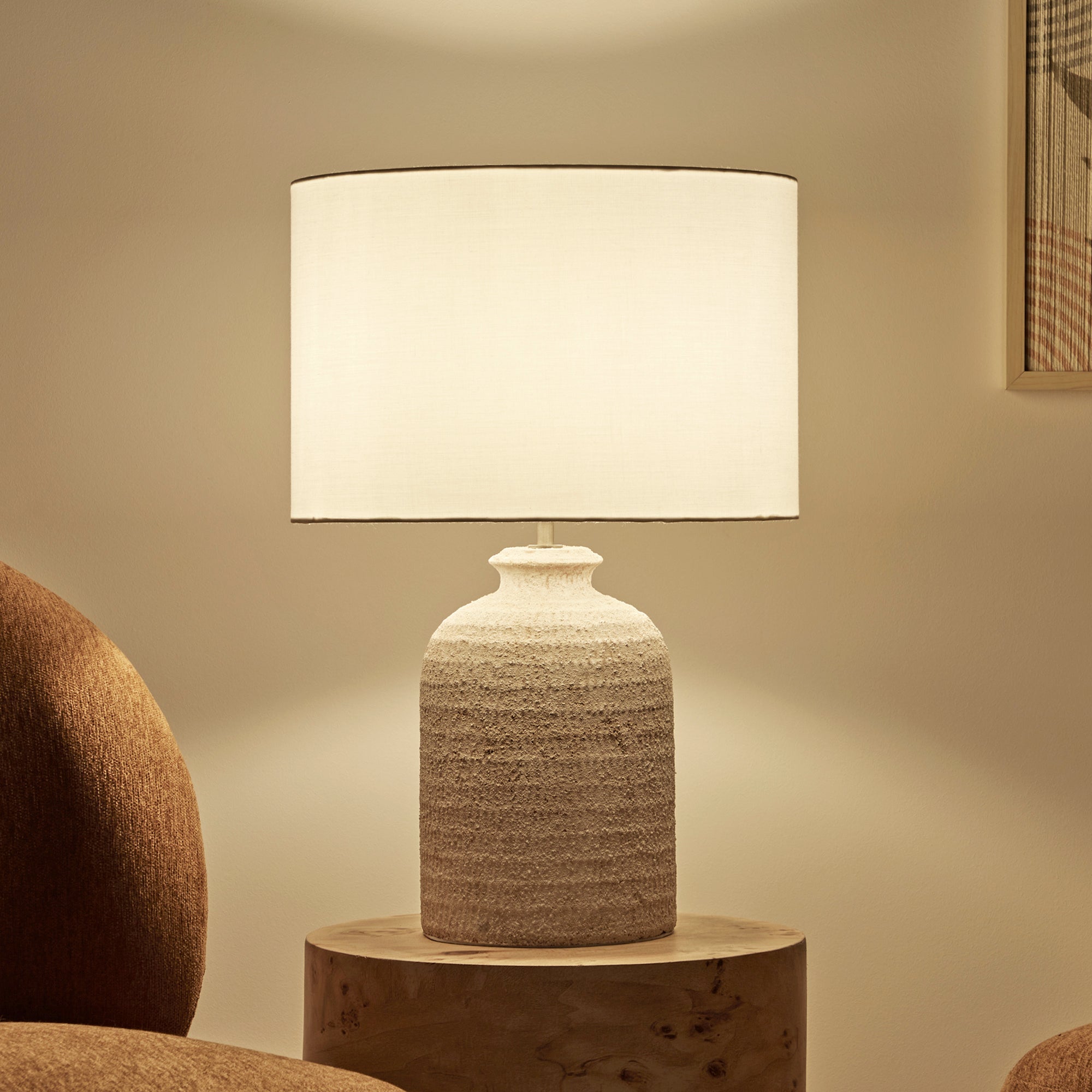 Shiloh Table Lamp Sandstone (Set of 2)