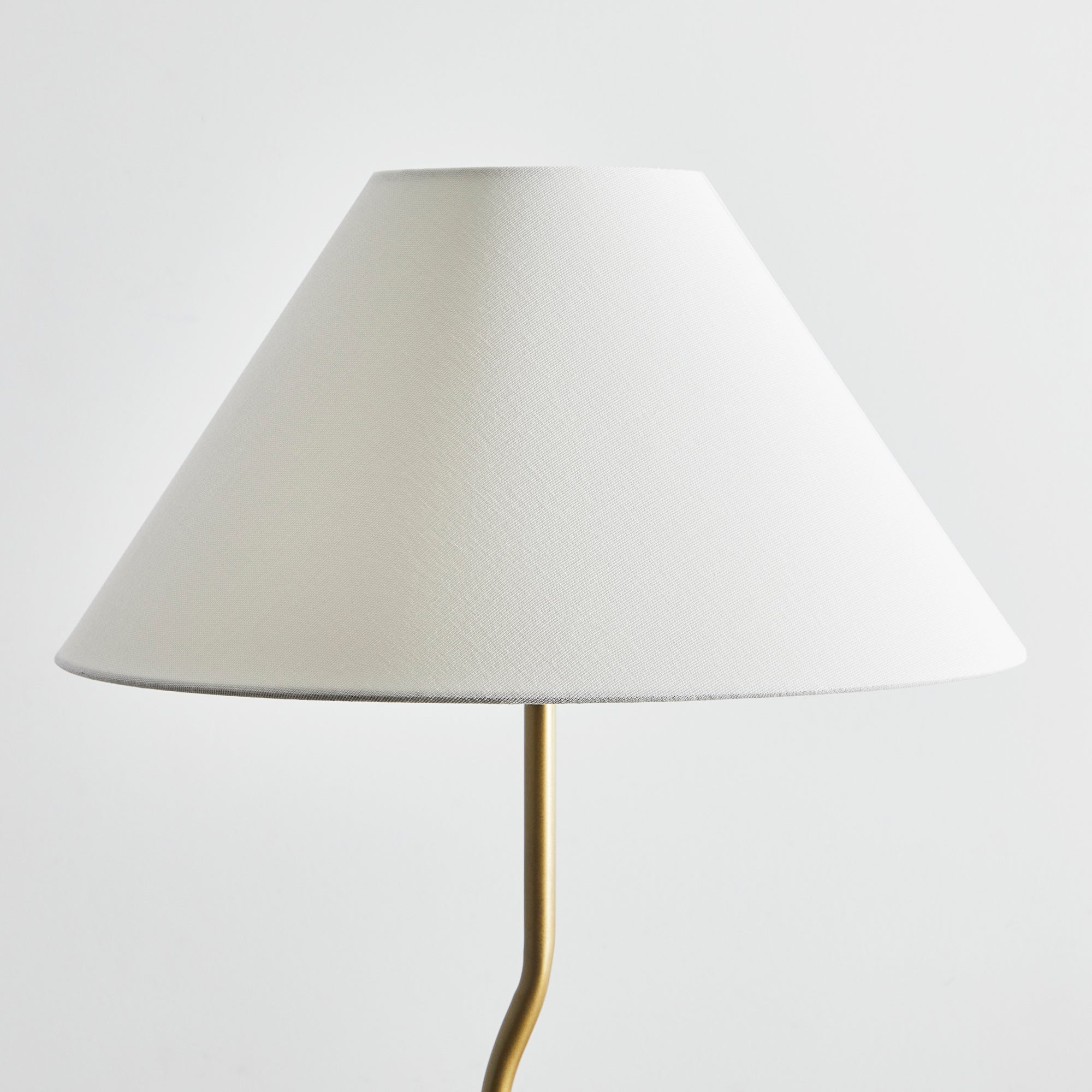 Lulu Squiggle Floor Lamp Gold