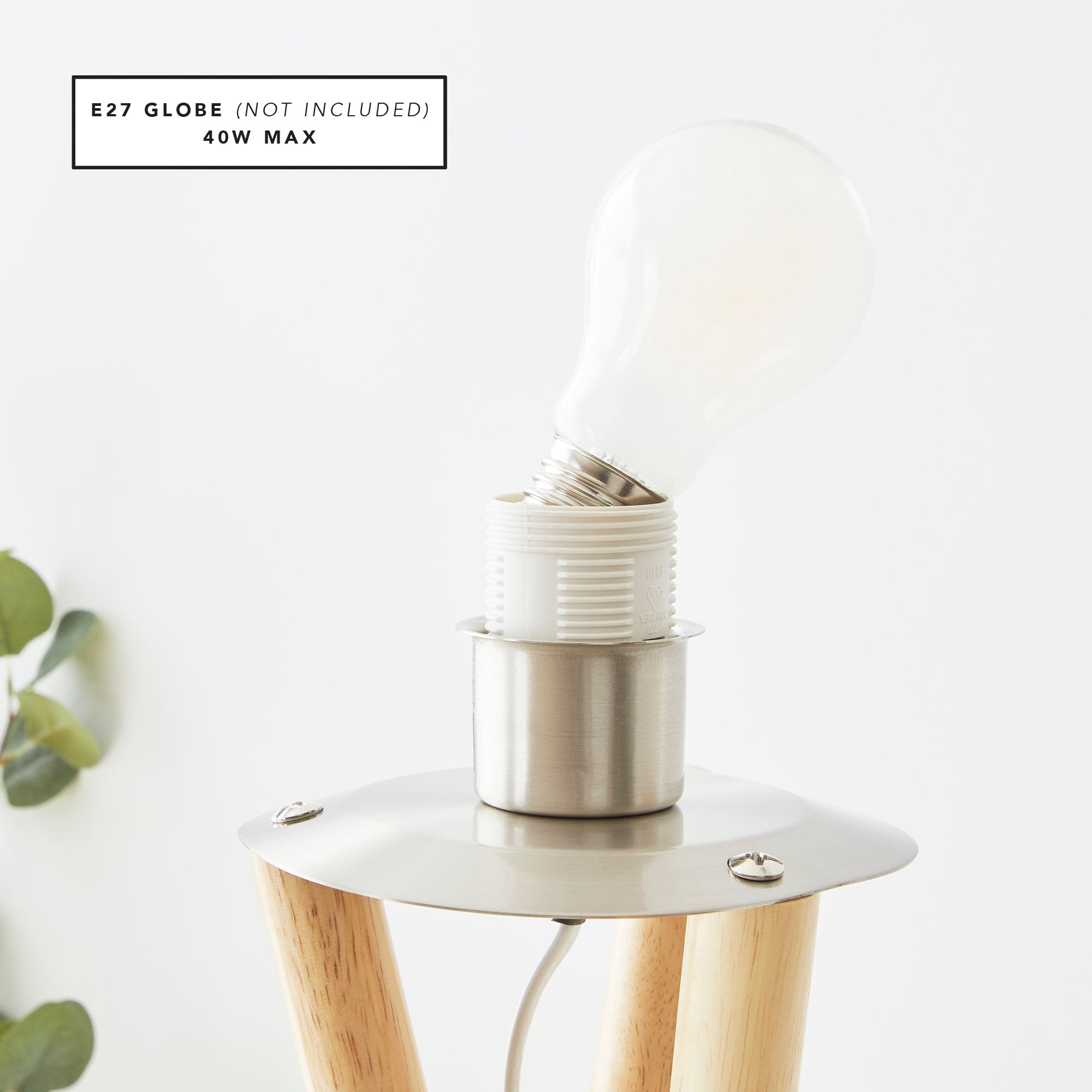 Byron Tripod Floor Lamp Natural