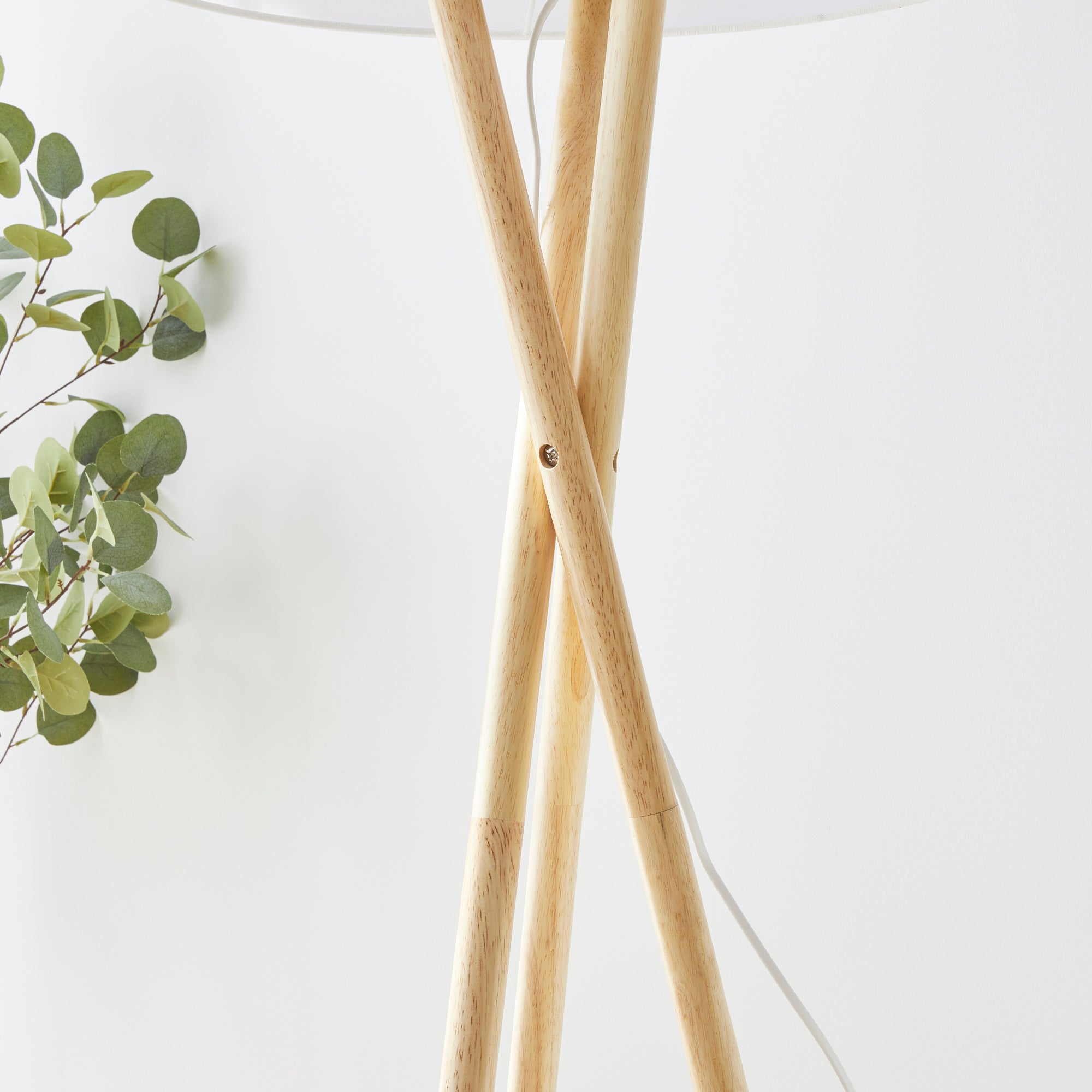 Byron Tripod Floor Lamp Natural
