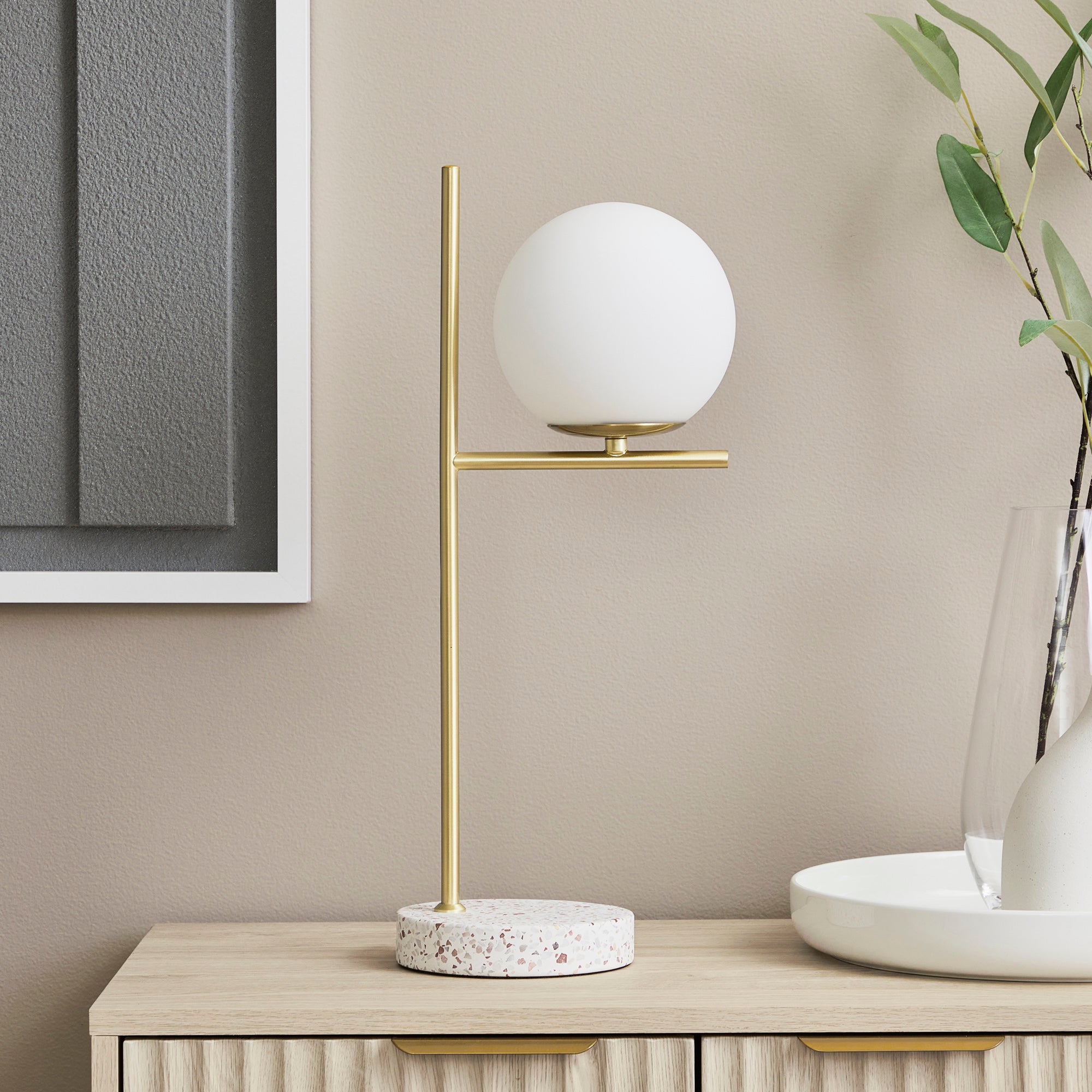 Mateo Table Lamp Gold