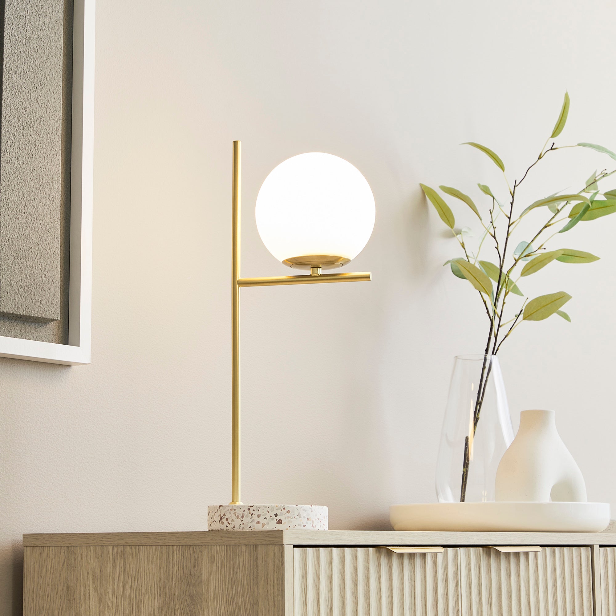 Mateo Table Lamp Gold (Set of 2)