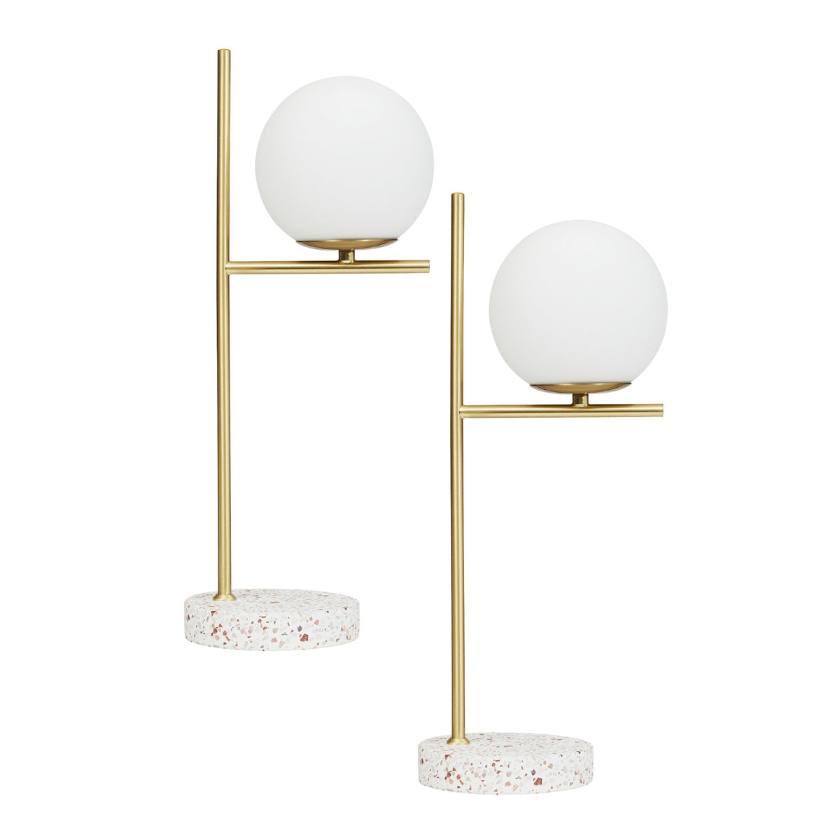 Mateo Table Lamp Gold (Set of 2)