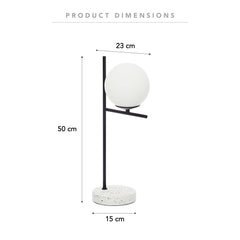 Mateo Table Lamp Black