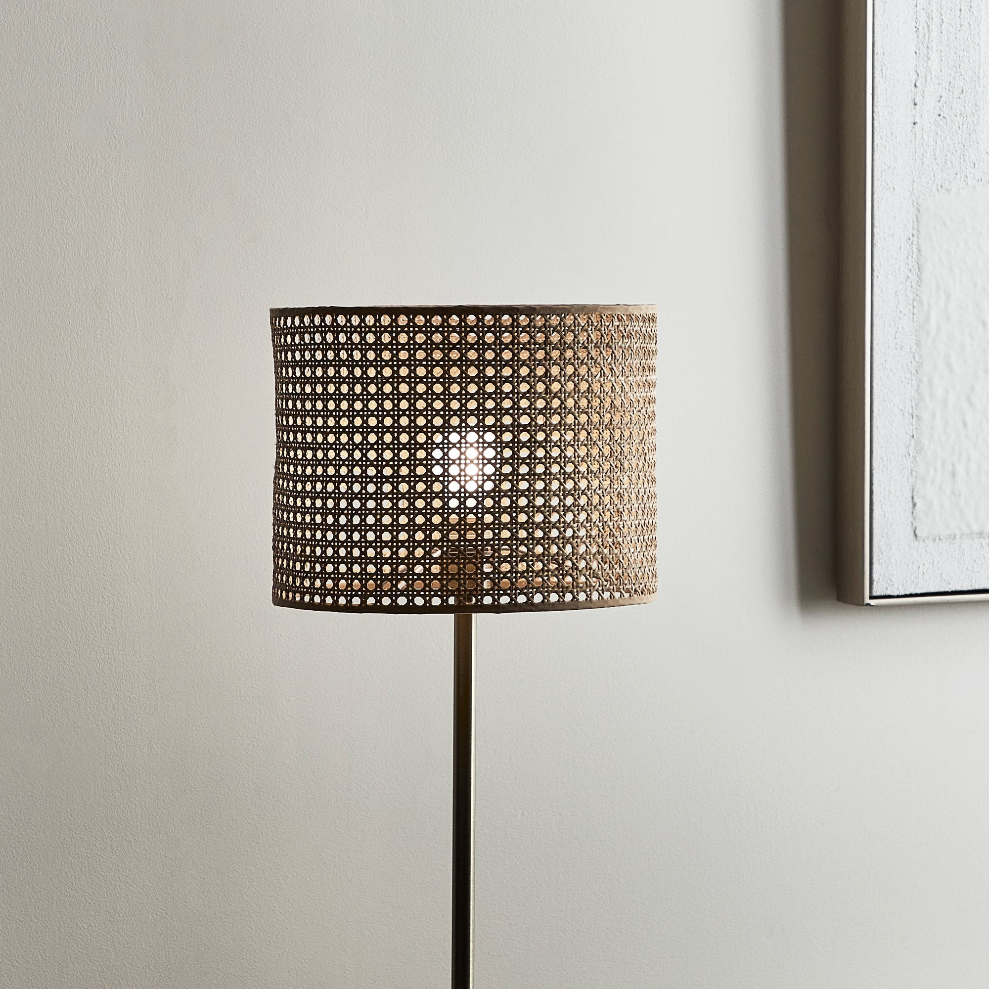 St Lucia Floor Lamp Natural