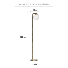 Lexington Floor Lamp Gold
