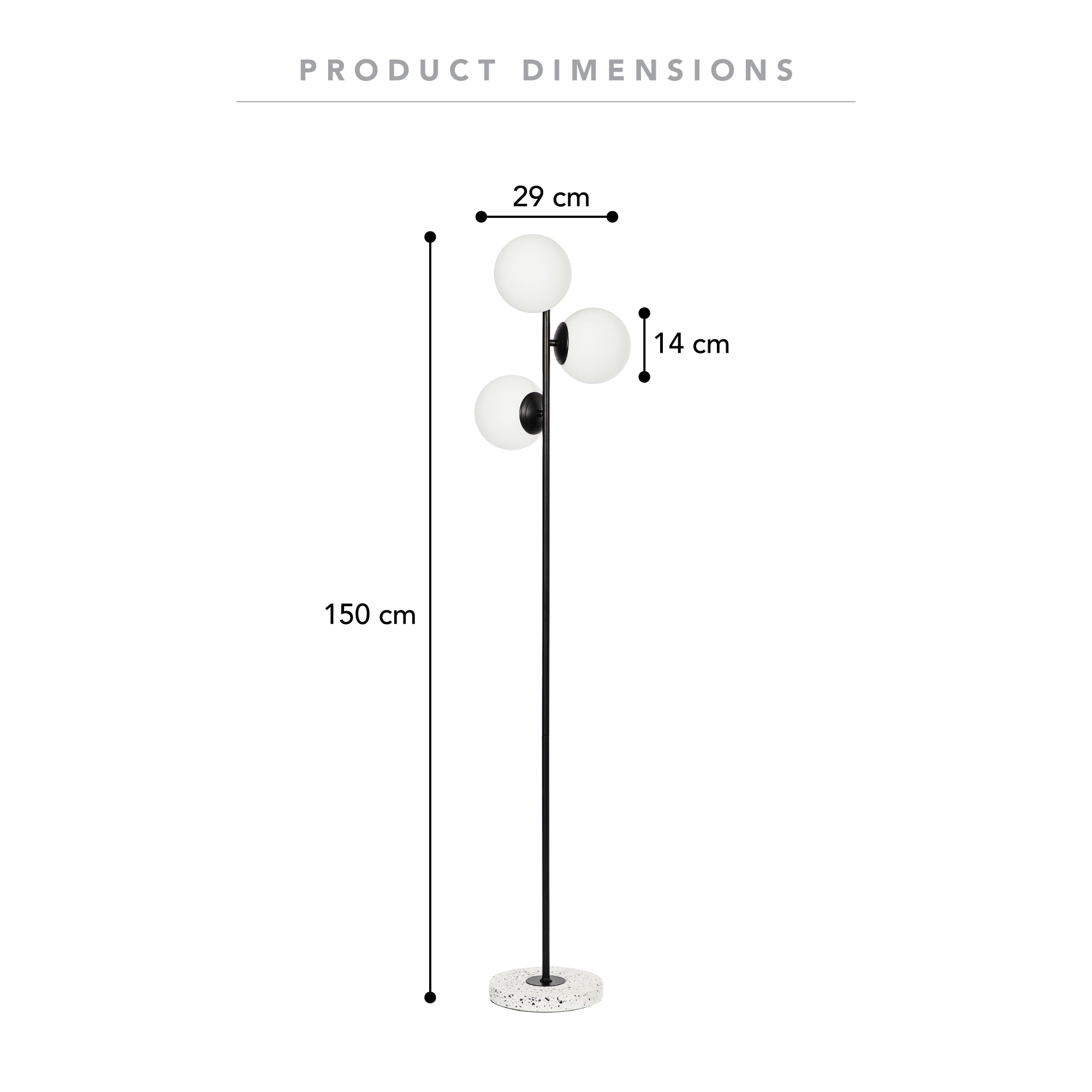 Mateo Floor Lamp Black
