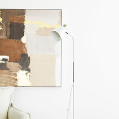 Avi Floor Lamp White