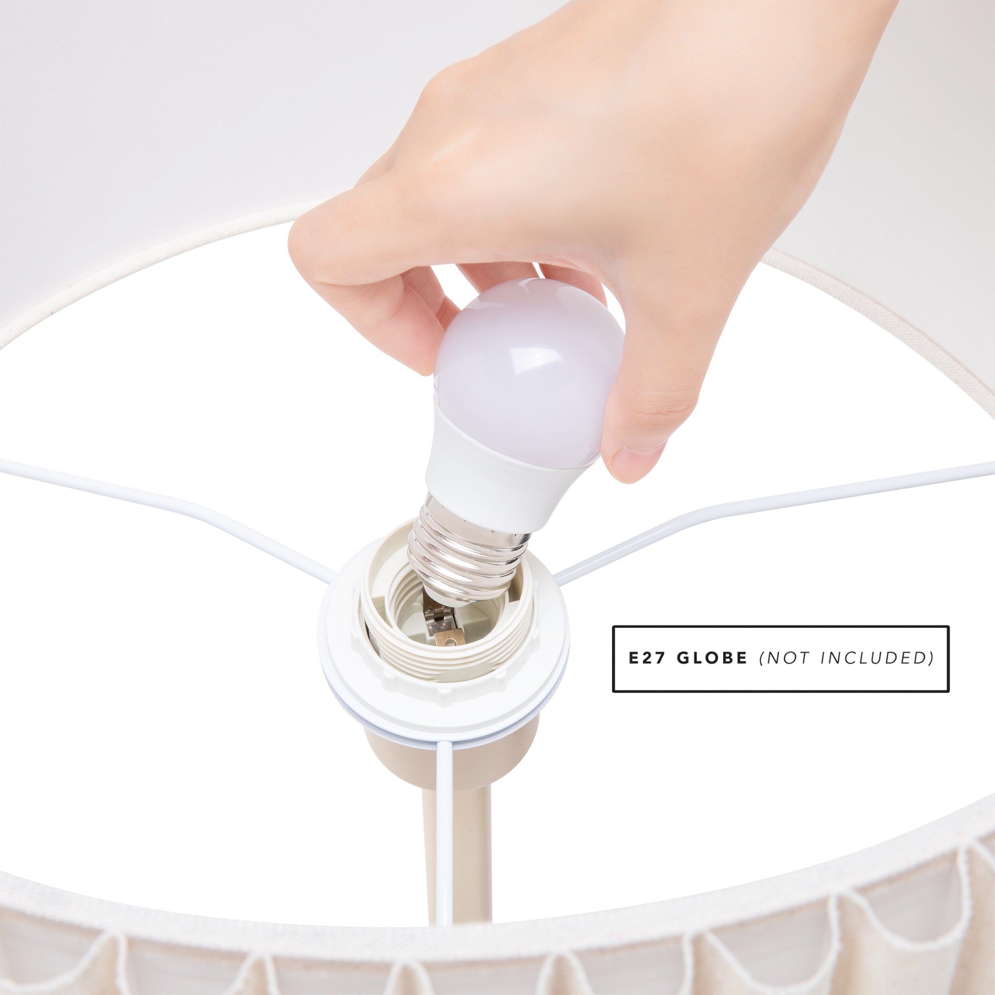 Ella Floor Lamp Oat