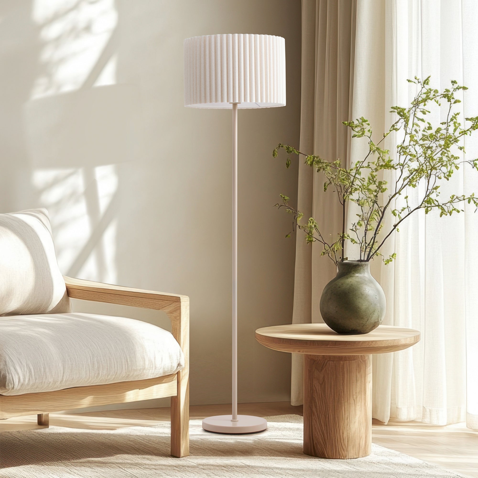 Ella Floor Lamp Oat