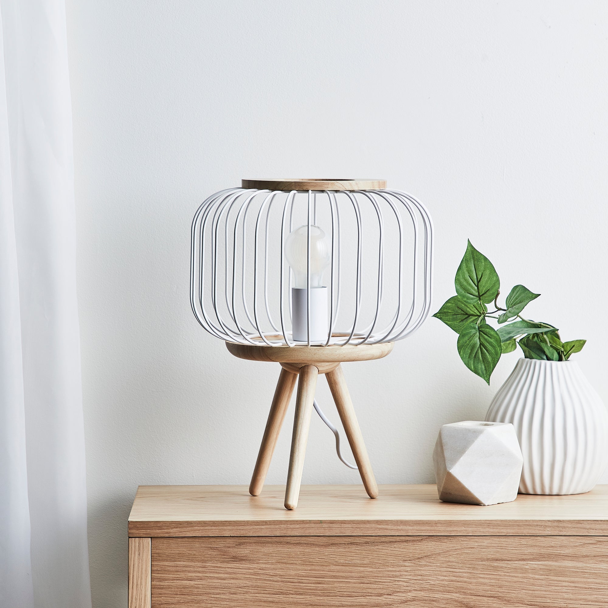 Aruba Table Lamp White