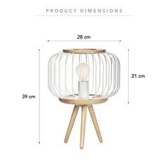 Aruba Table Lamp White
