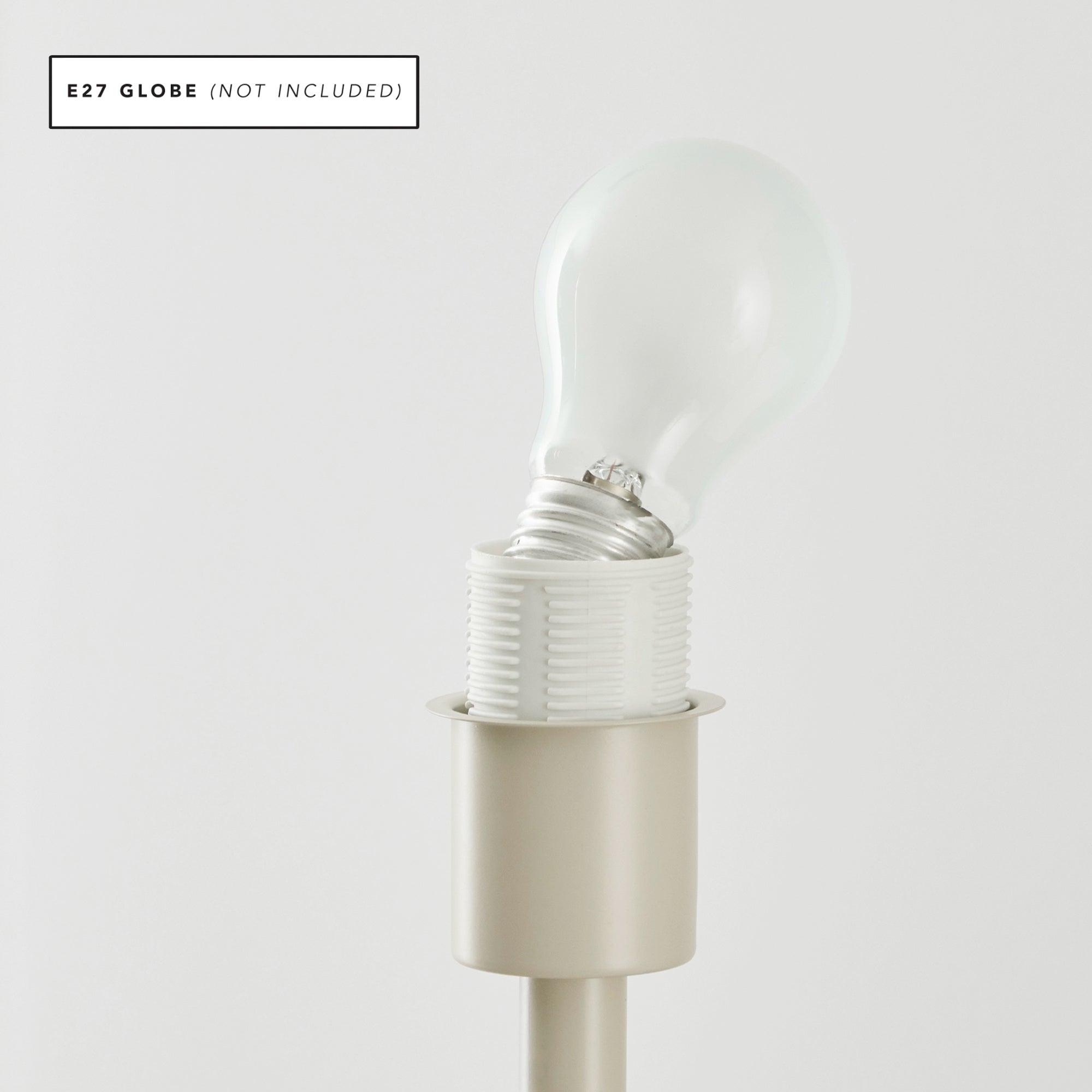 Arlo Floor Lamp Marble Oat