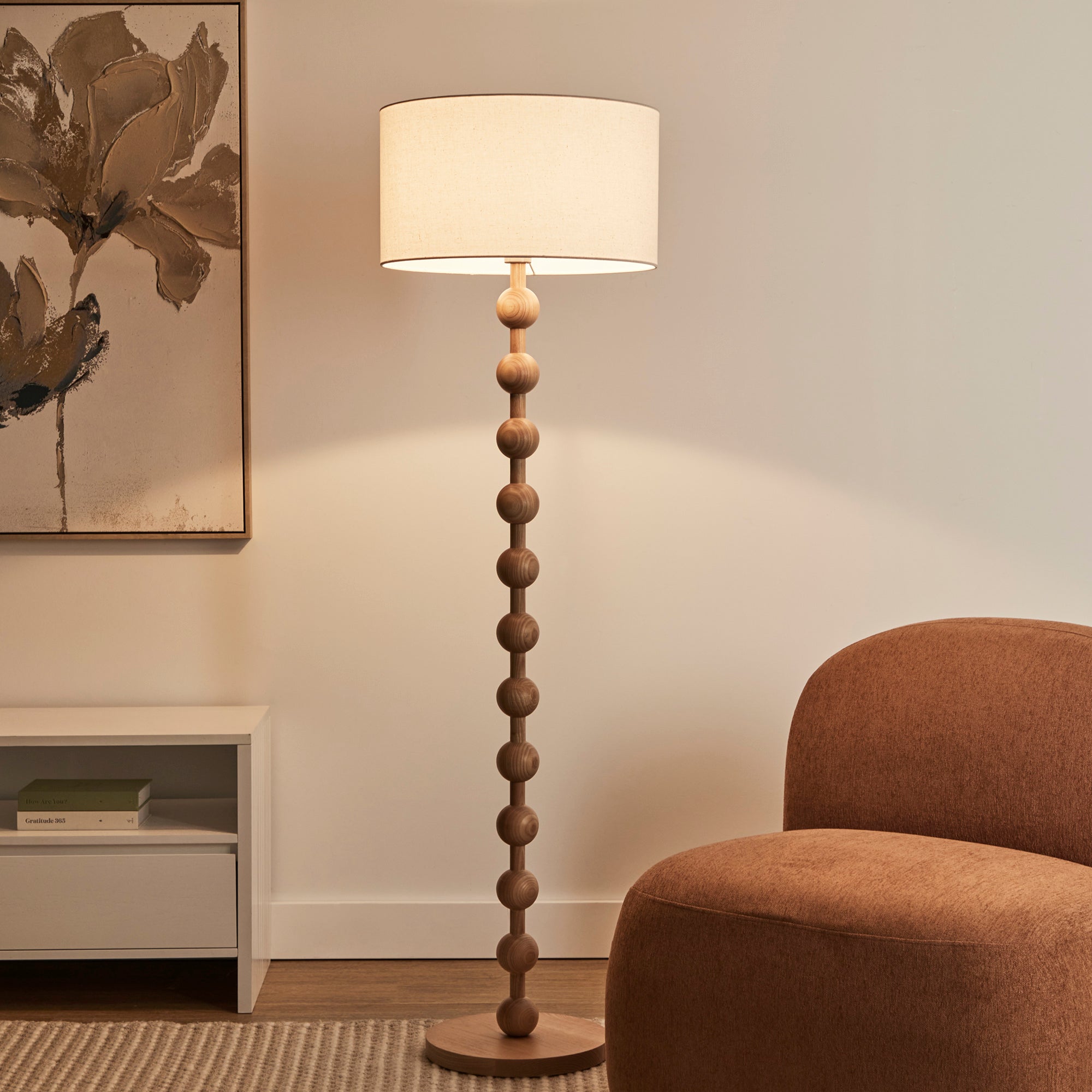 Sadie Floor Lamp Natural