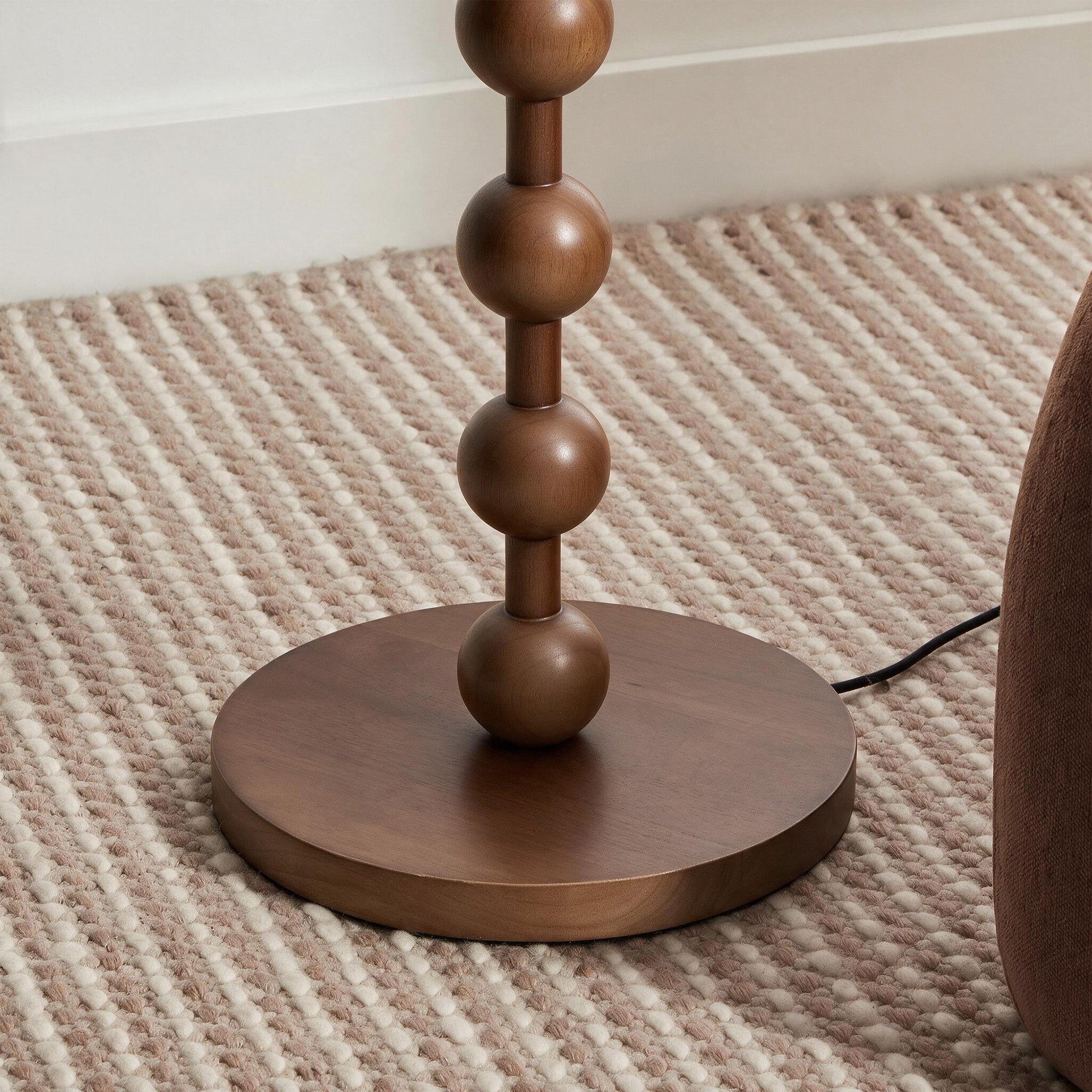 Sadie Floor Lamp Walnut