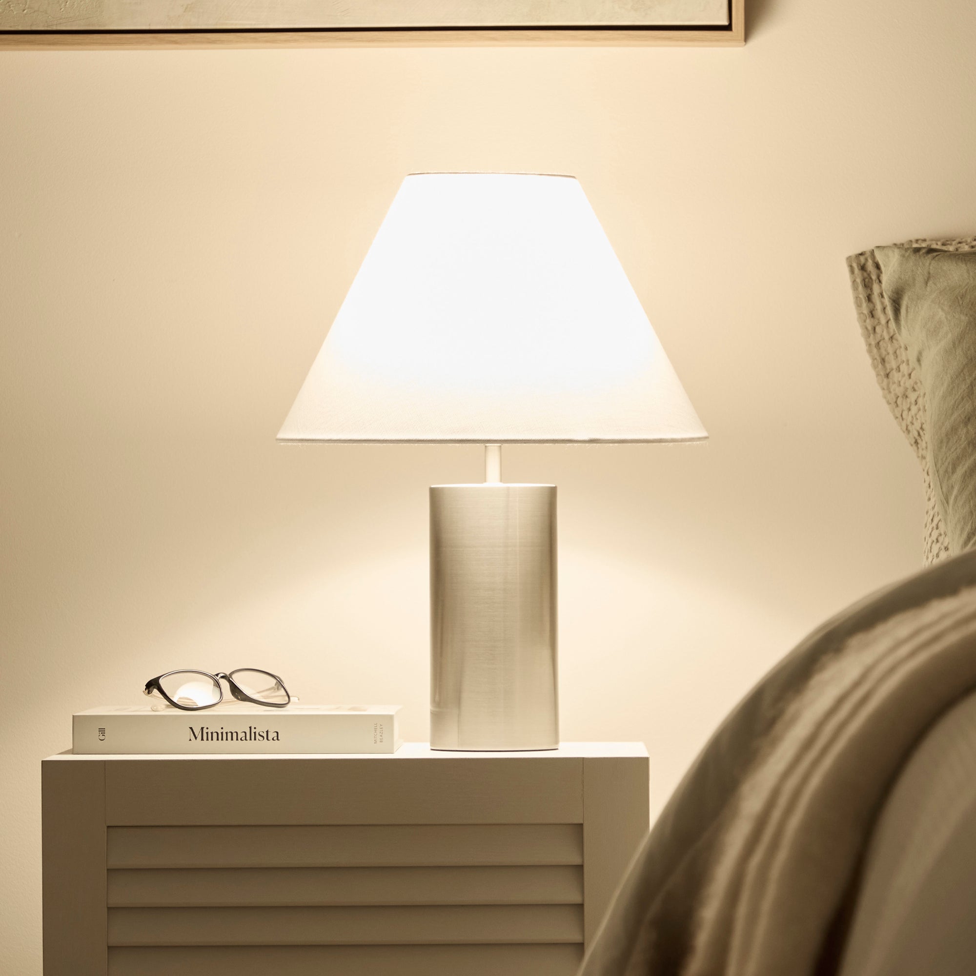 Lume Table Lamp Nickel
