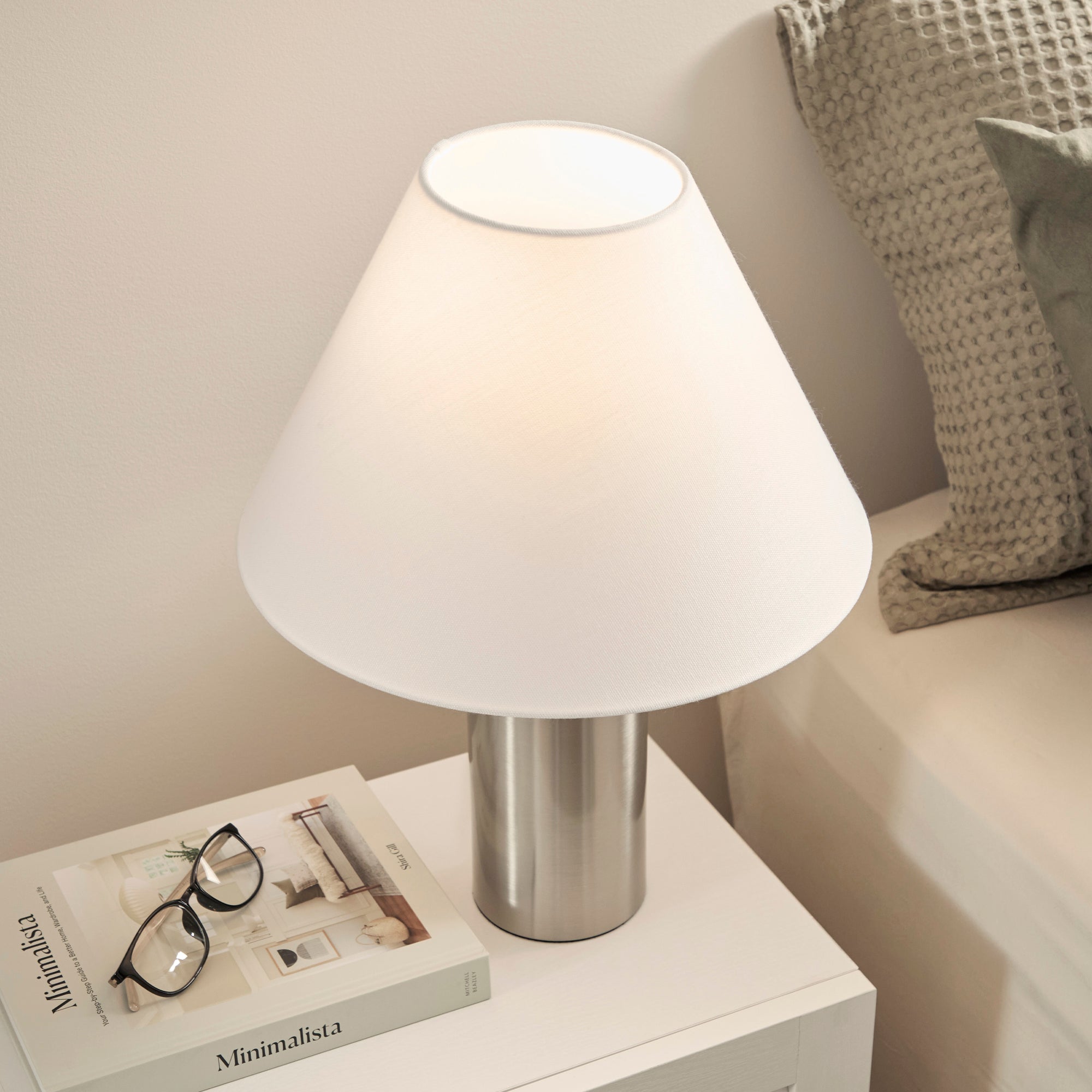 Lume Table Lamp Nickel