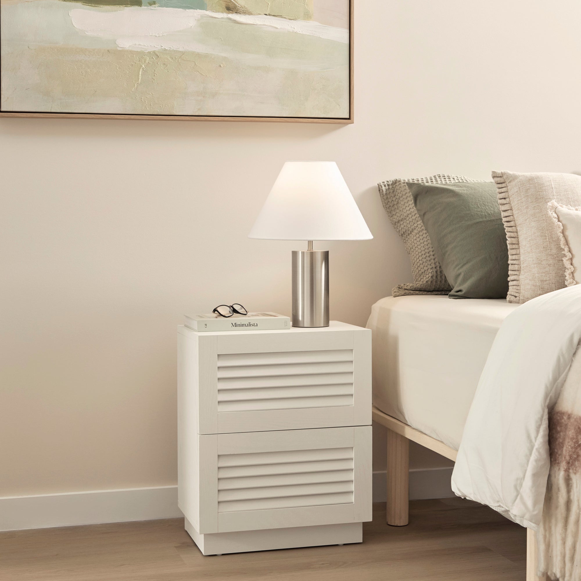 Lume Table Lamp Nickel