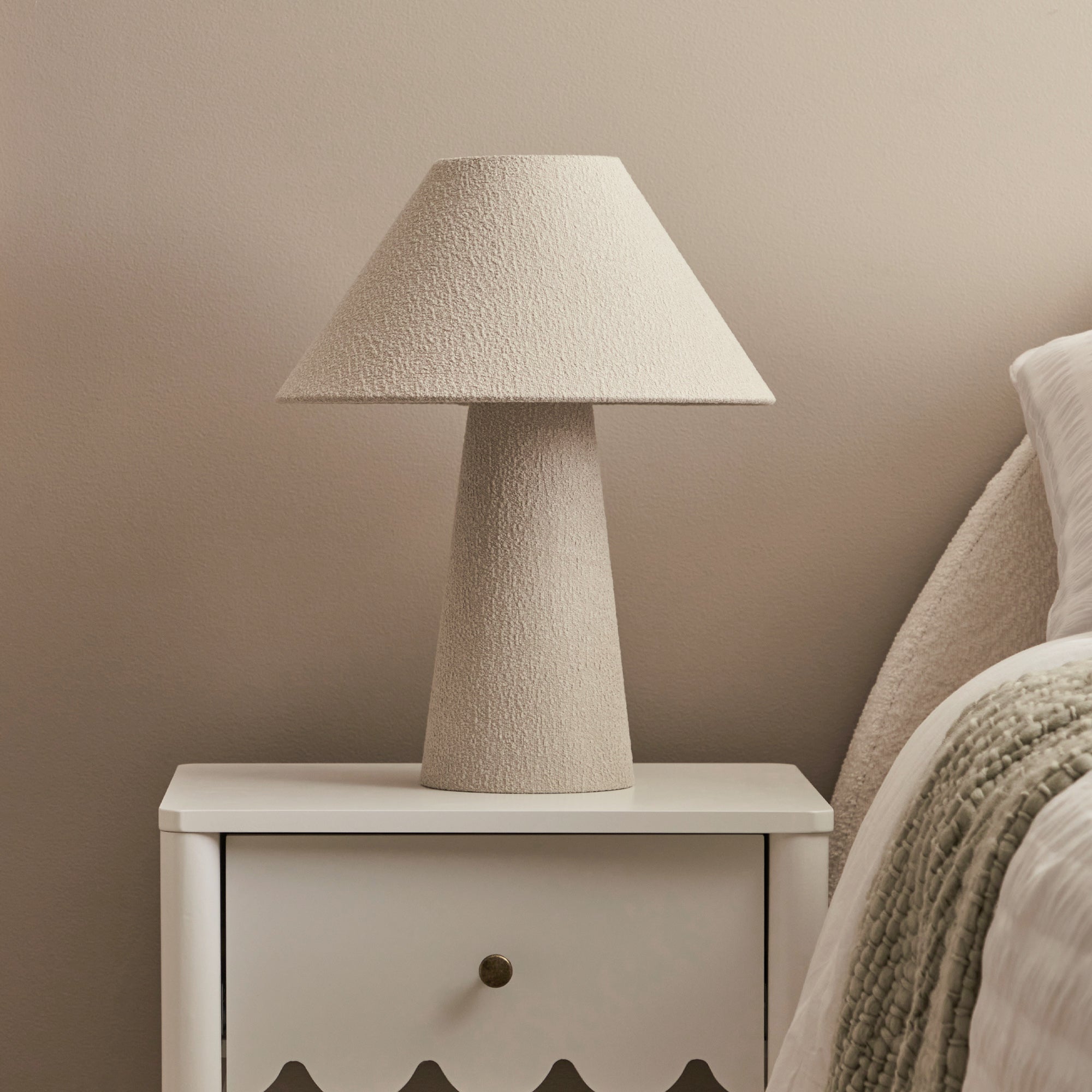 Remy Table Lamp Boucle
