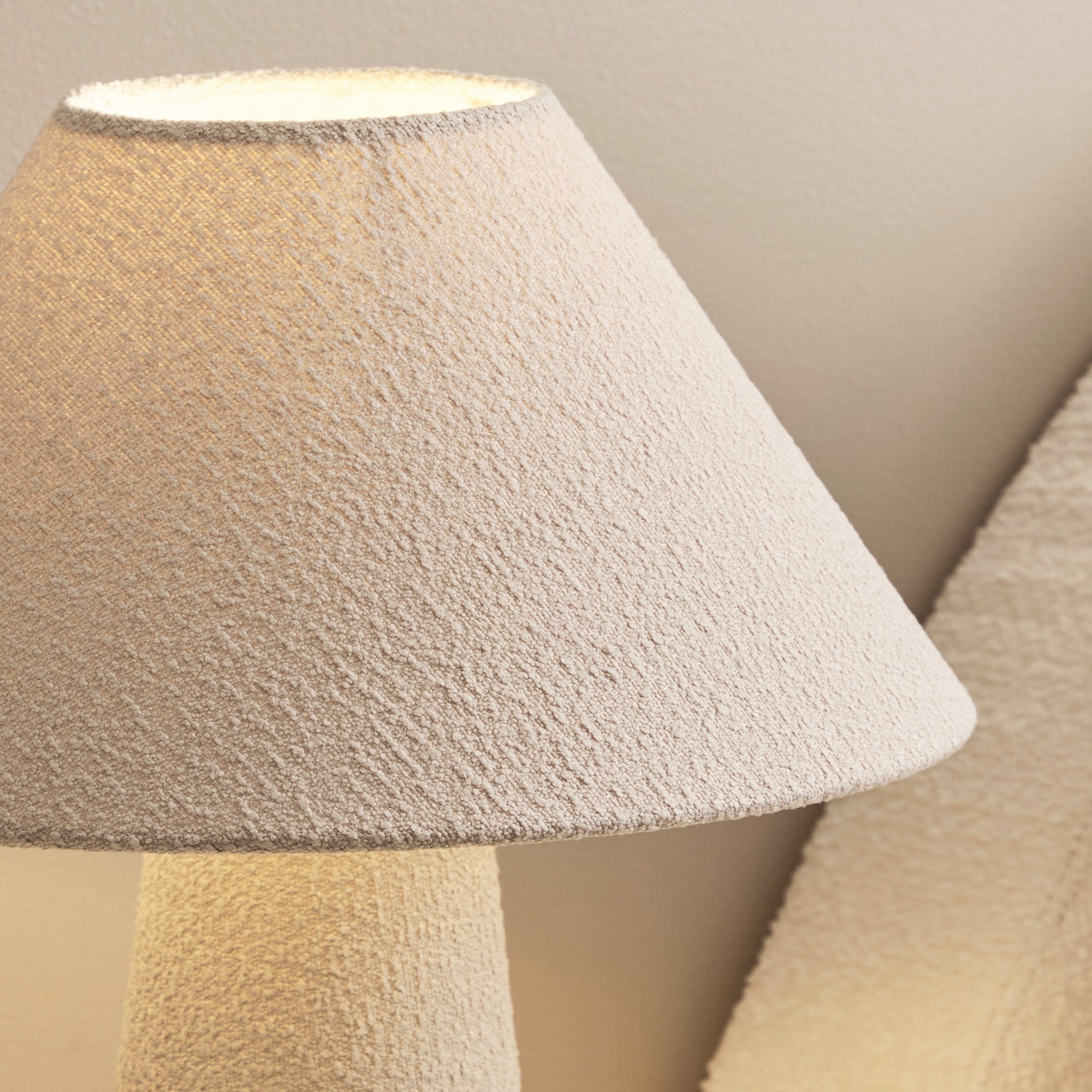 Remy Table Lamp Boucle (Set of 2)