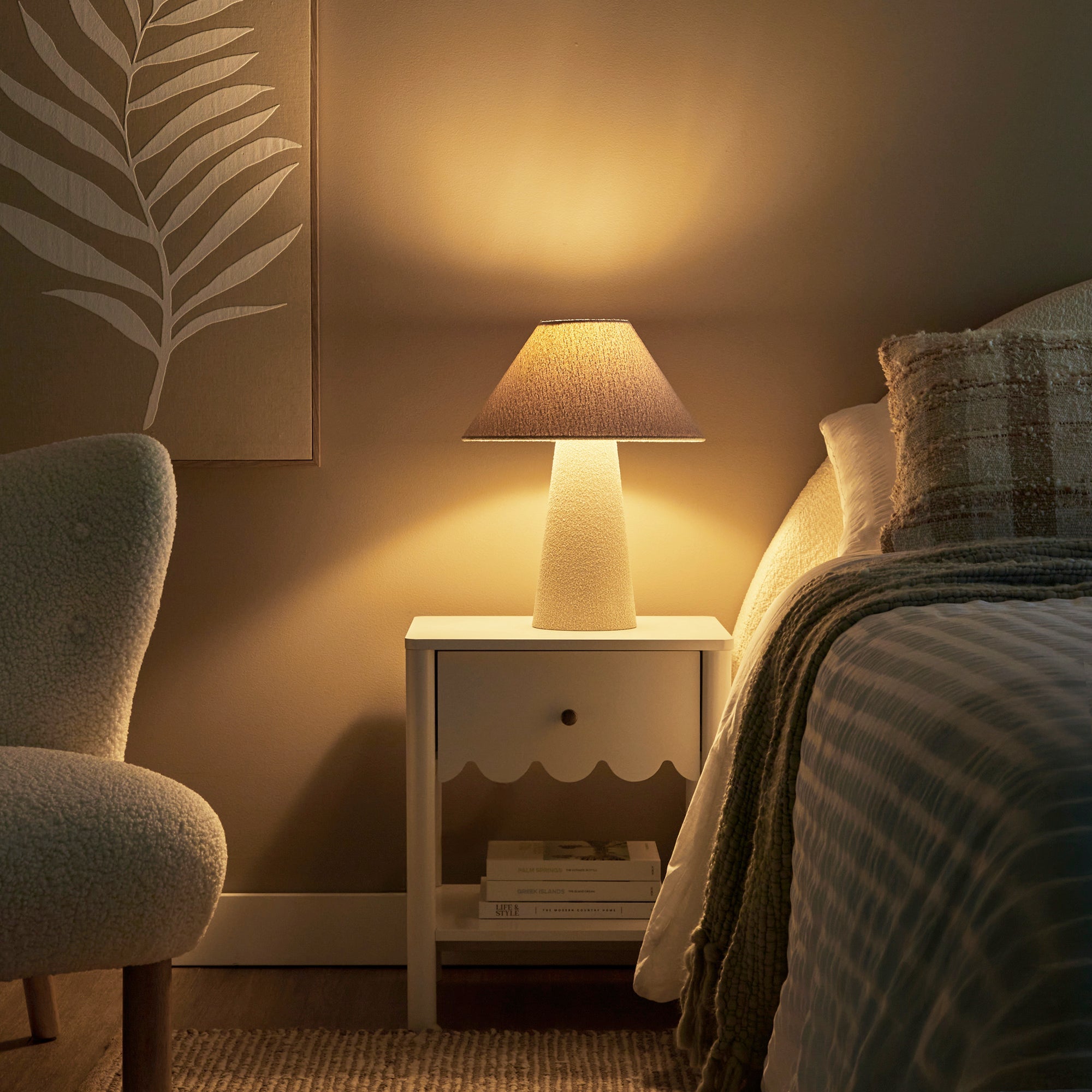Remy Table Lamp Boucle (Set of 2)